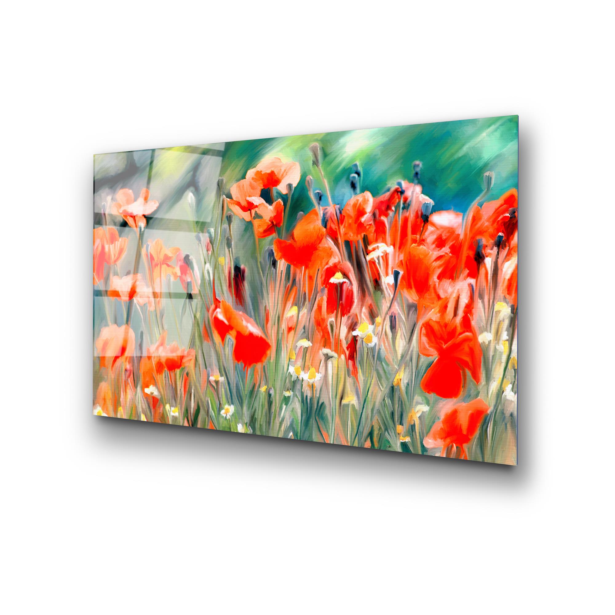 UV-389 Baskılı Cam Dikdörtgen Duvar Tablosu | ByLamp