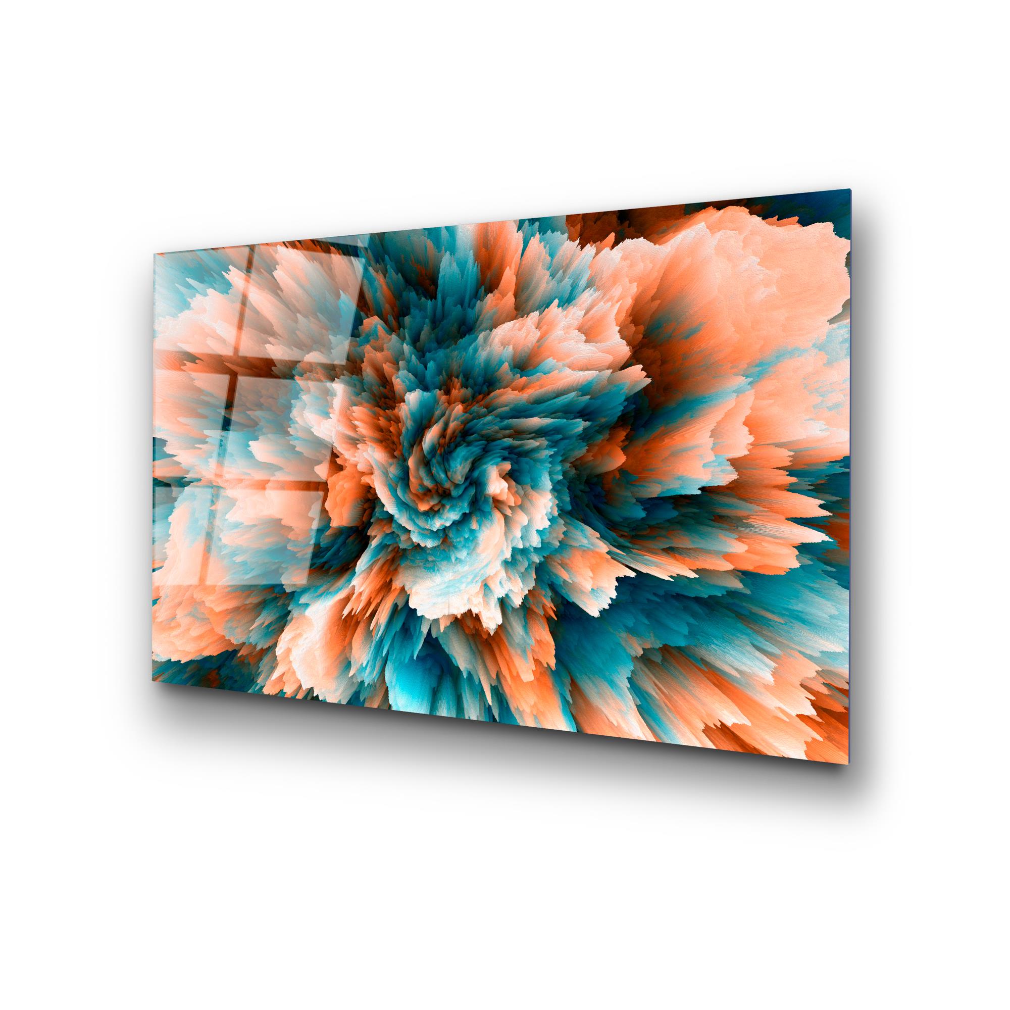 UV-391 Baskılı Cam Dikdörtgen Duvar Tablosu | ByLamp