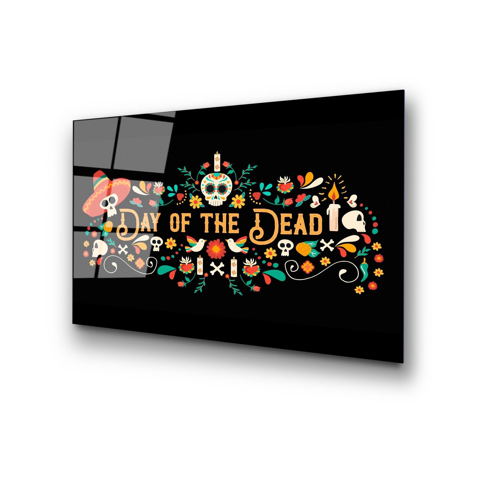 UV-393 Baskılı Cam Dikdörtgen Duvar Tablosu | ByLamp