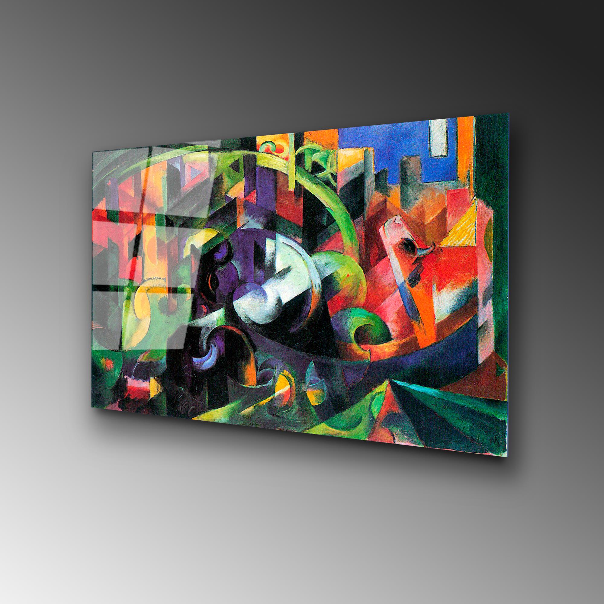 UV-412 Baskılı Cam Dikdörtgen Duvar Tablosu | ByLamp