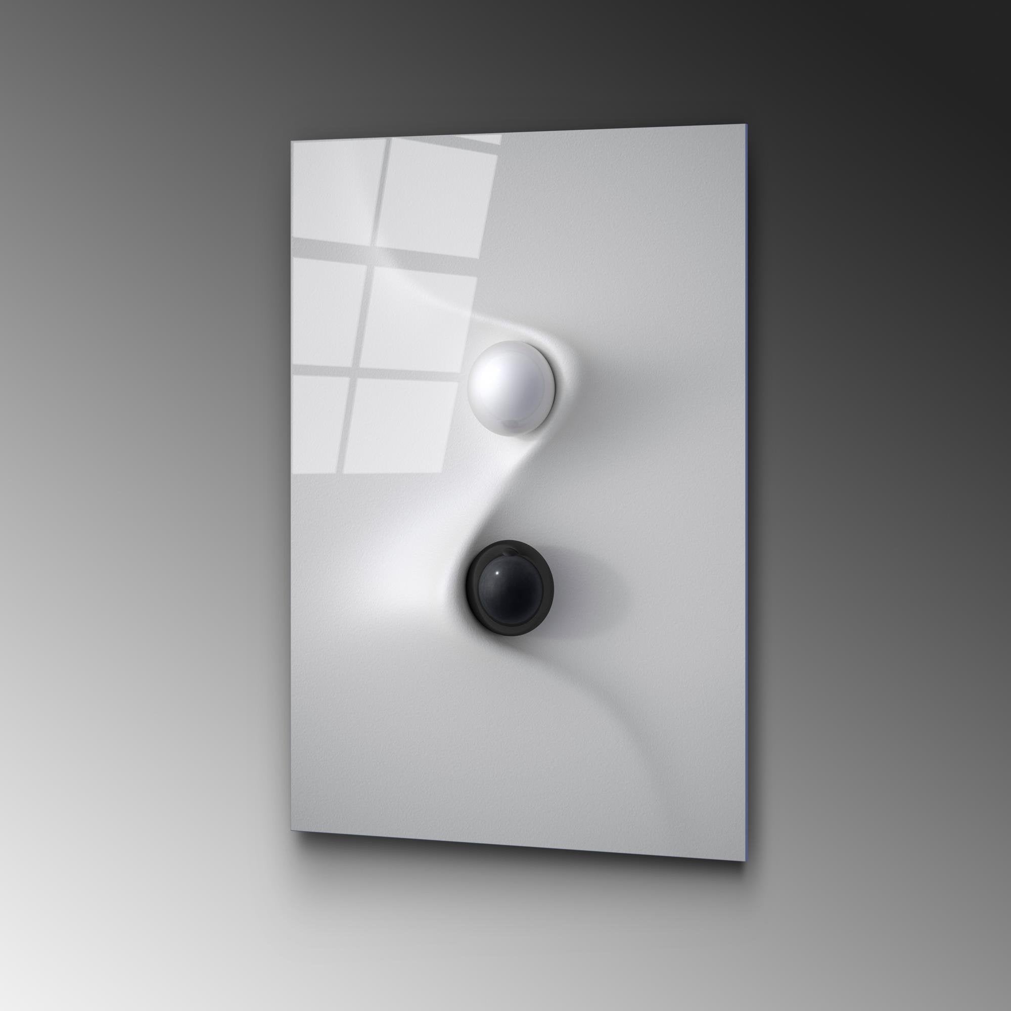 UV-417 Baskılı Cam Dikdörtgen Duvar Tablosu | ByLamp