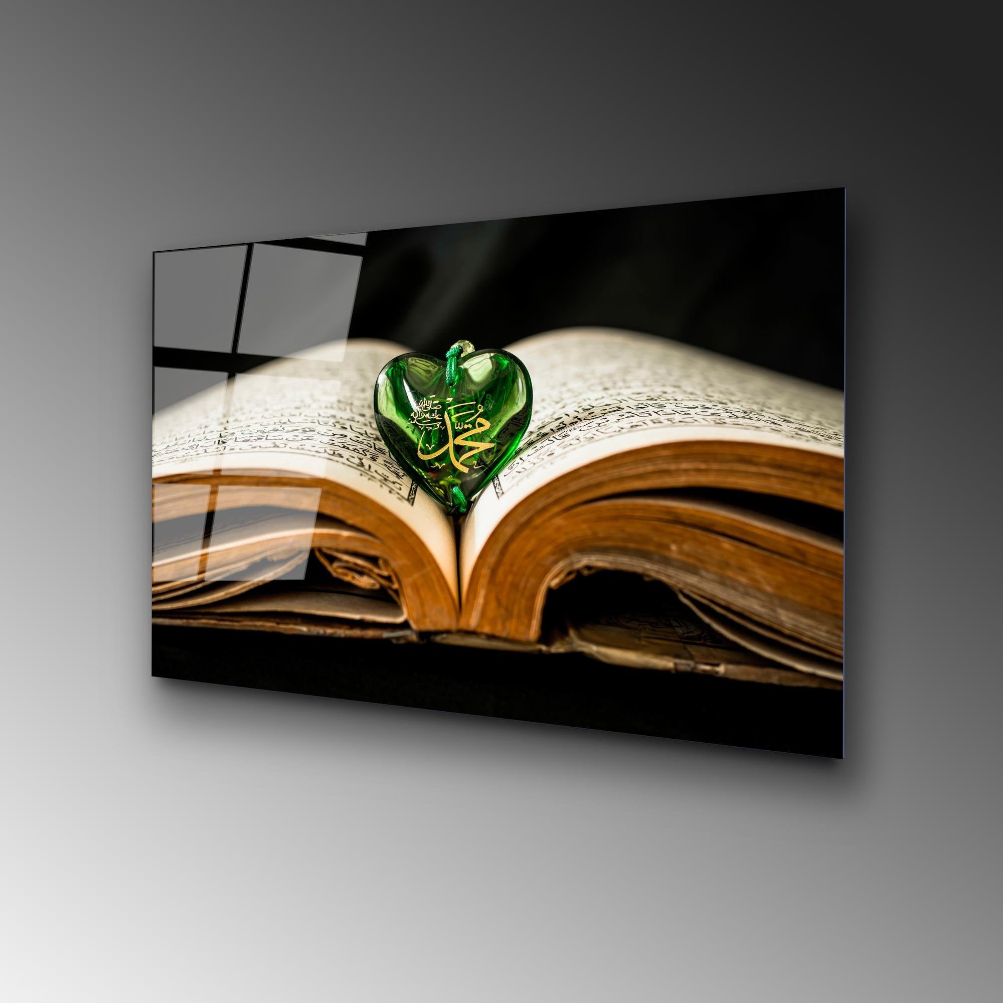 UV-421 Baskılı Cam Dikdörtgen Duvar Tablosu | ByLamp