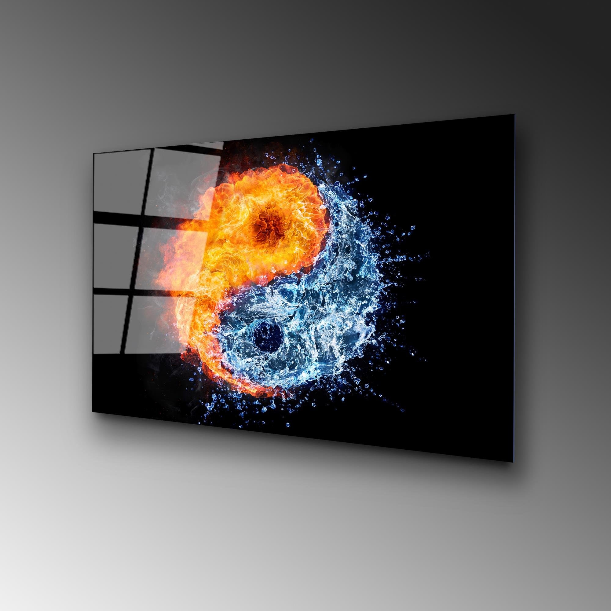 UV-422 Baskılı Cam Dikdörtgen Duvar Tablosu | ByLamp