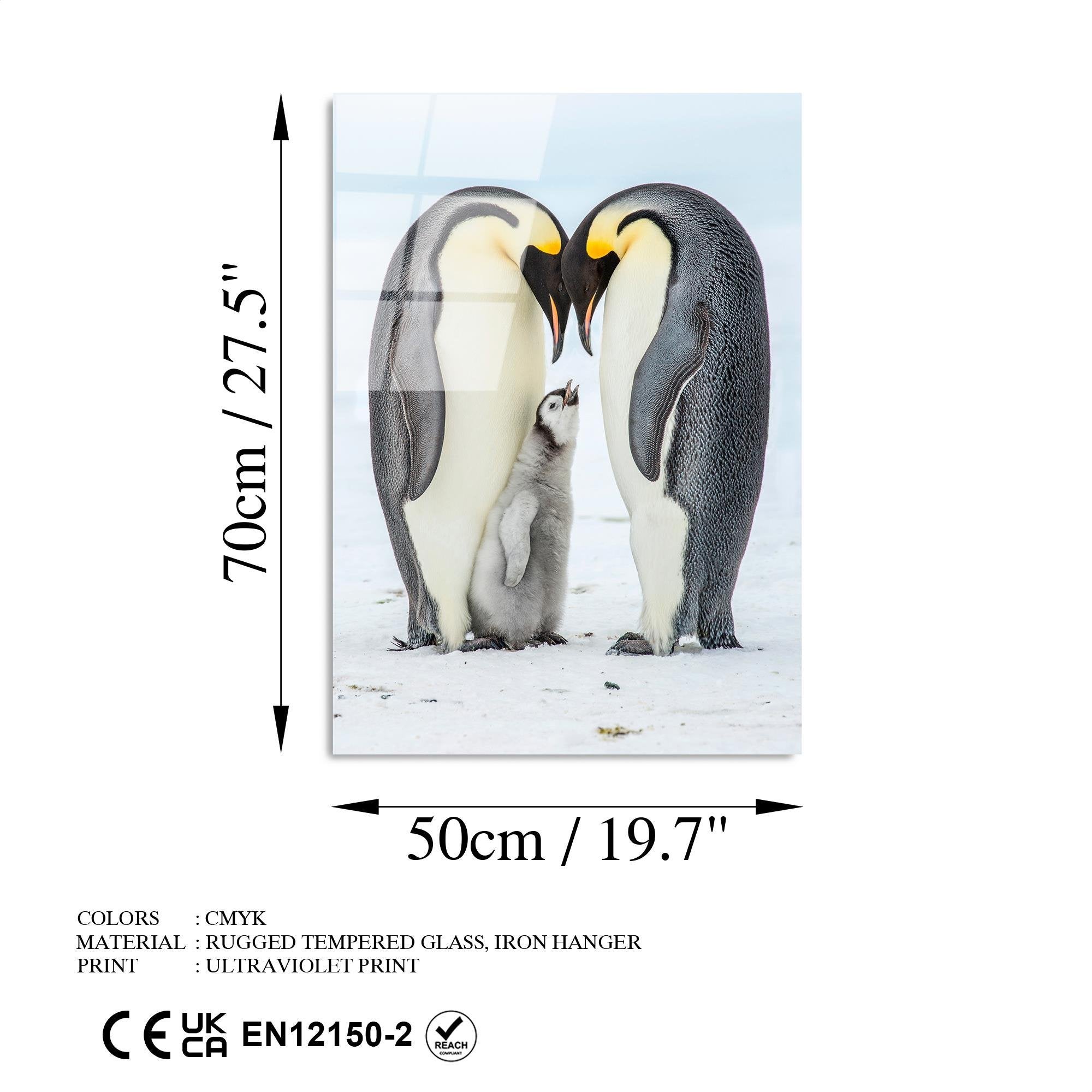 UV-426 Baskılı Cam Dikdörtgen Duvar Tablosu | ByLamp