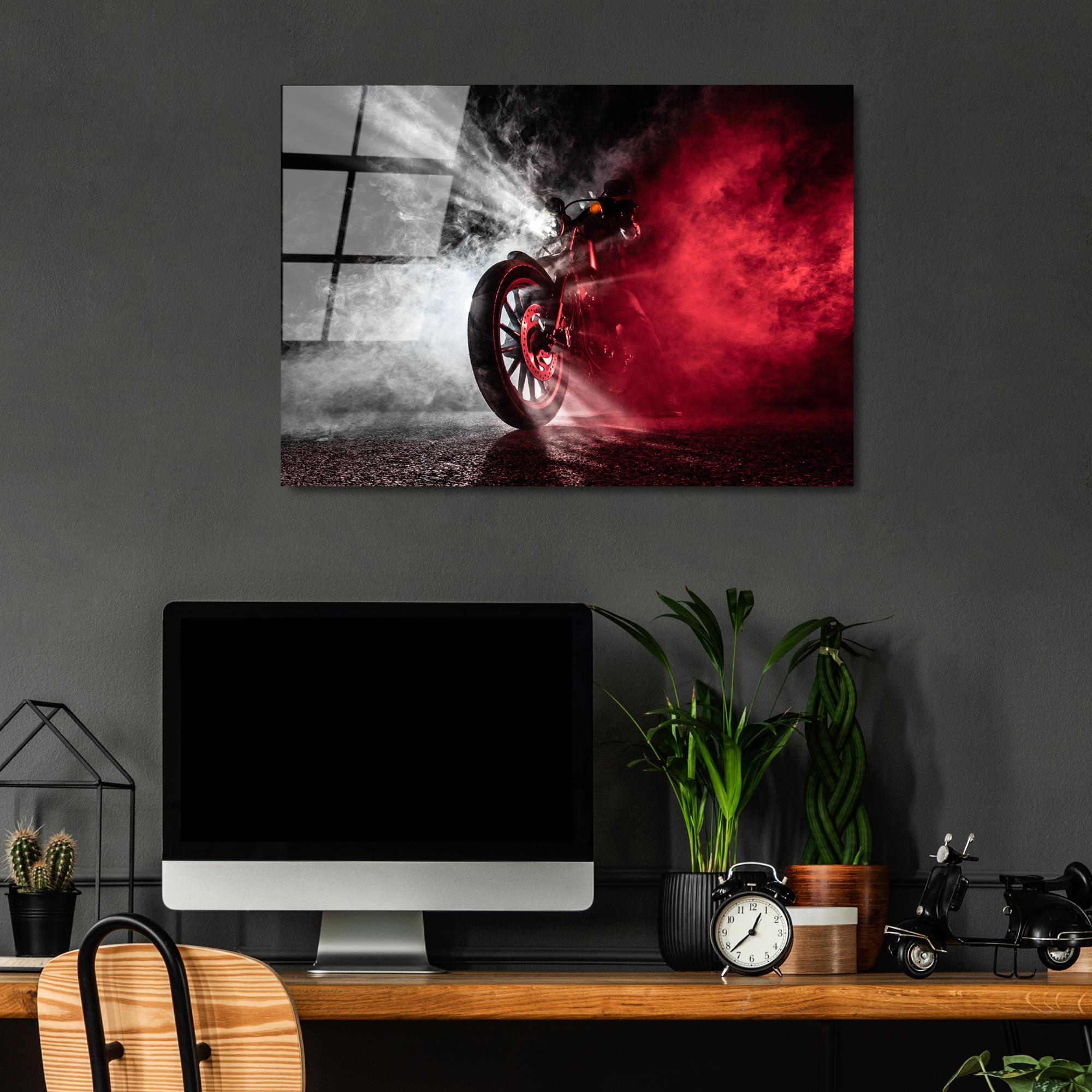 UV-428 Baskılı Cam Dikdörtgen Duvar Tablosu | ByLamp