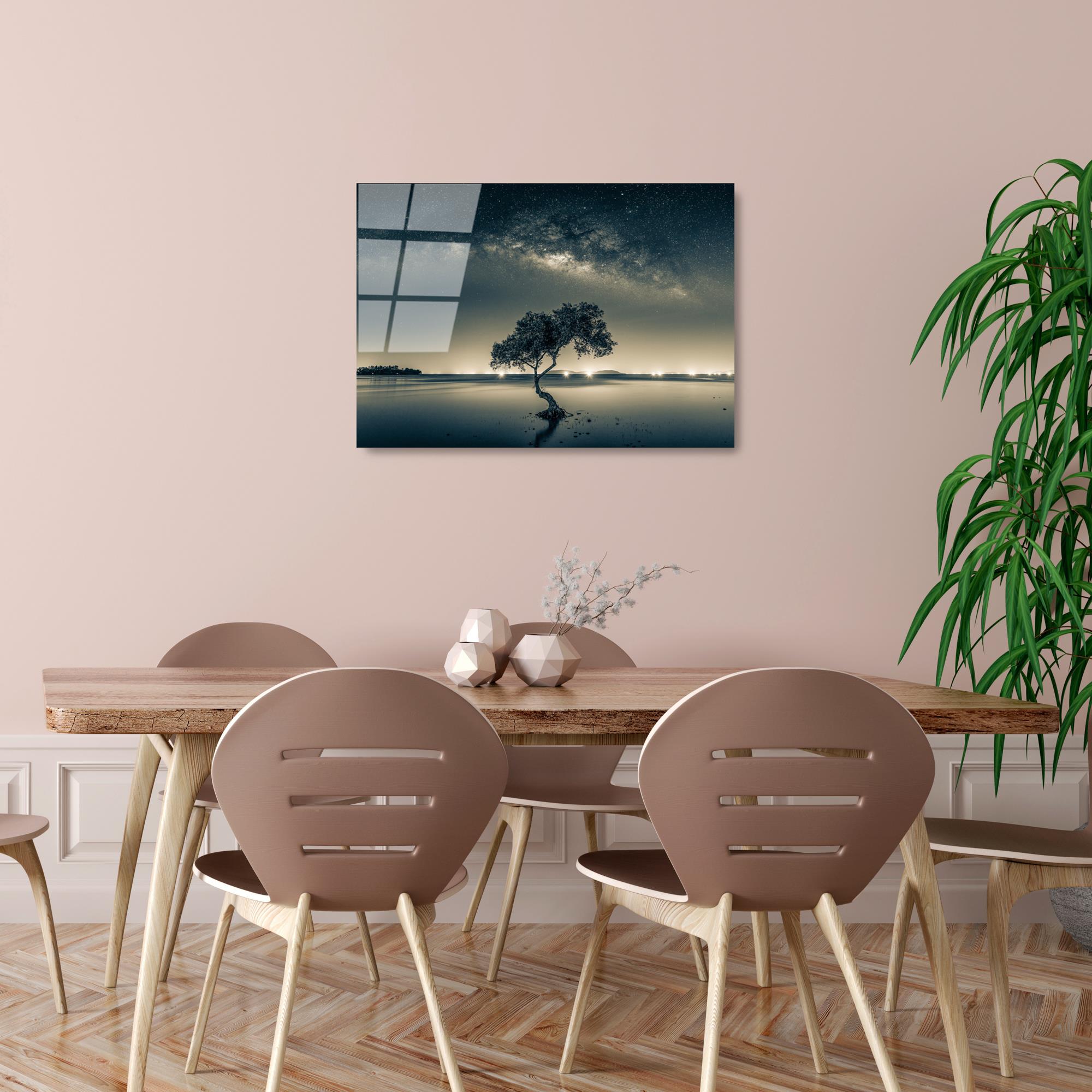 UV-436 Baskılı Cam Dikdörtgen Duvar Tablosu | ByLamp