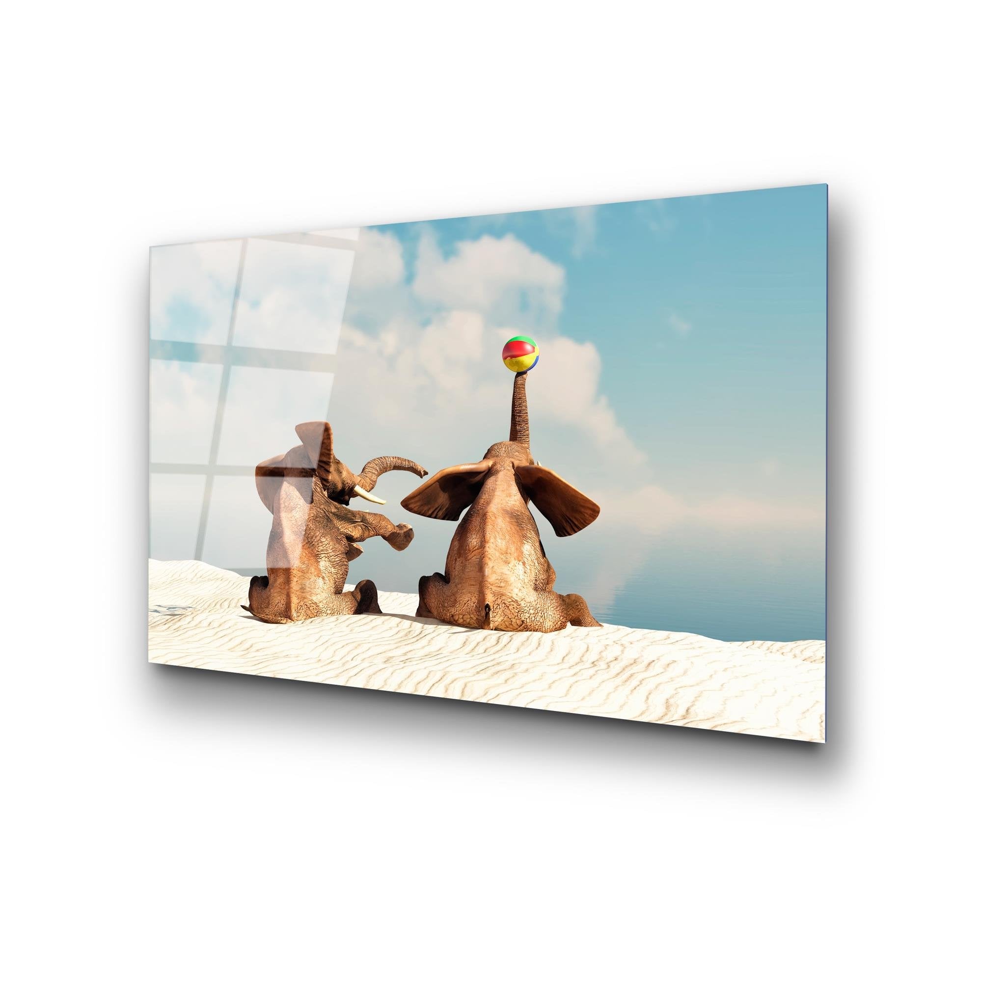 UV-456 Baskılı Cam Dikdörtgen Duvar Tablosu | ByLamp