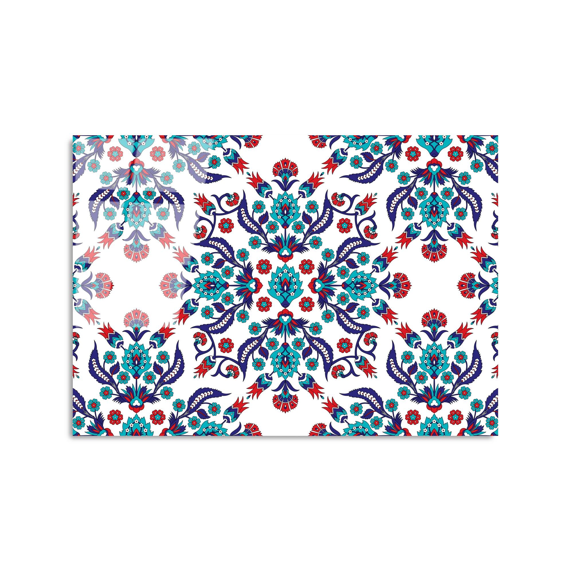 UV-477 Baskılı Cam Dikdörtgen Duvar Tablosu | ByLamp