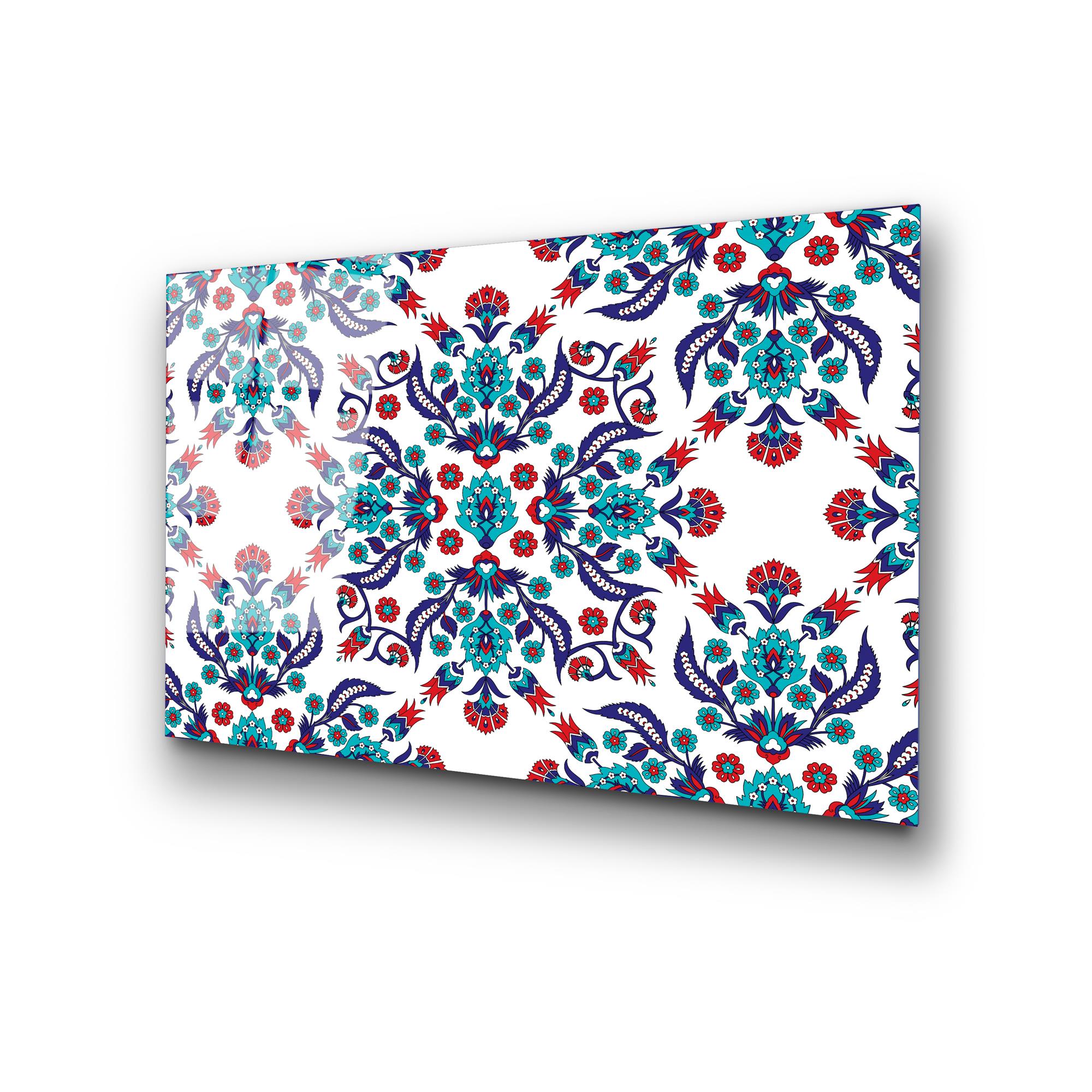 UV-477 Baskılı Cam Dikdörtgen Duvar Tablosu | ByLamp