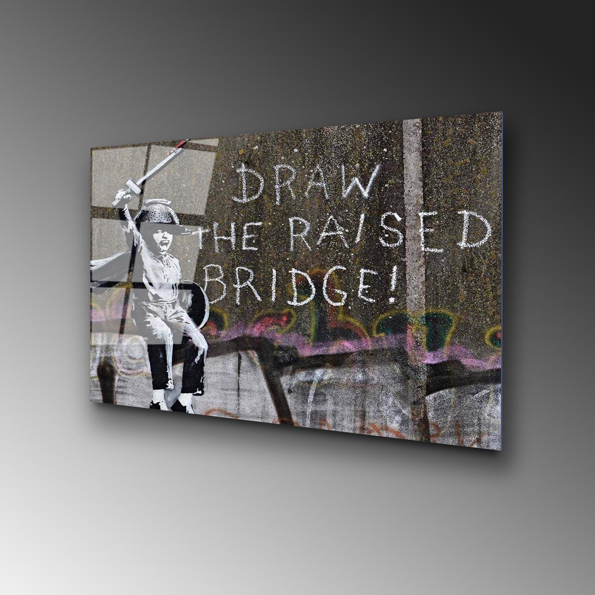 UV-484 Baskılı Cam Dikdörtgen Duvar Tablosu | ByLamp