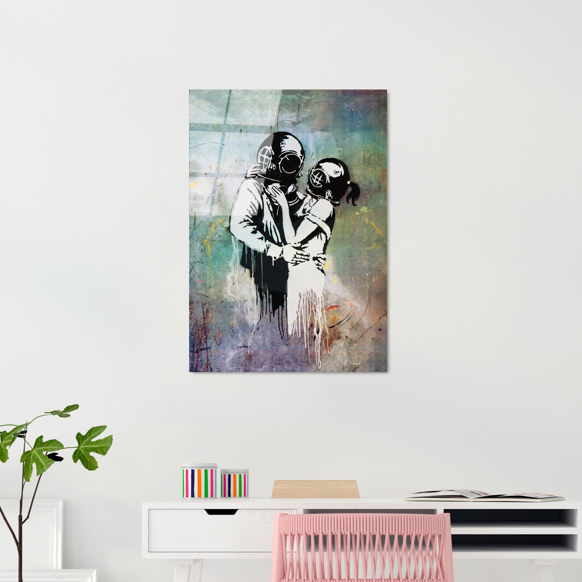 UV-486 Baskılı Cam Dikdörtgen Duvar Tablosu | ByLamp