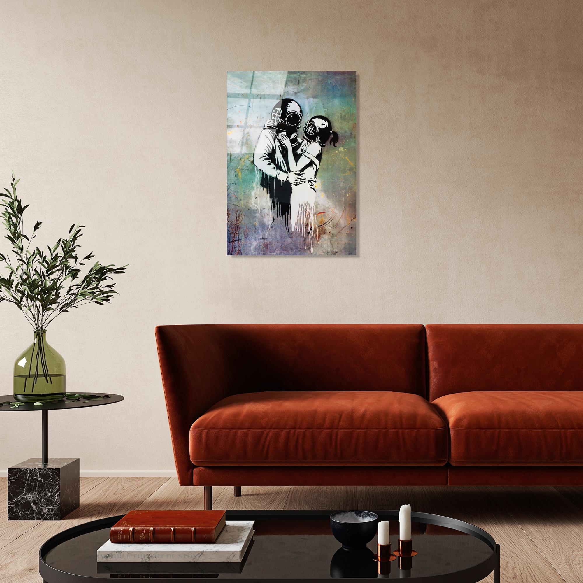 UV-486 Baskılı Cam Dikdörtgen Duvar Tablosu | ByLamp