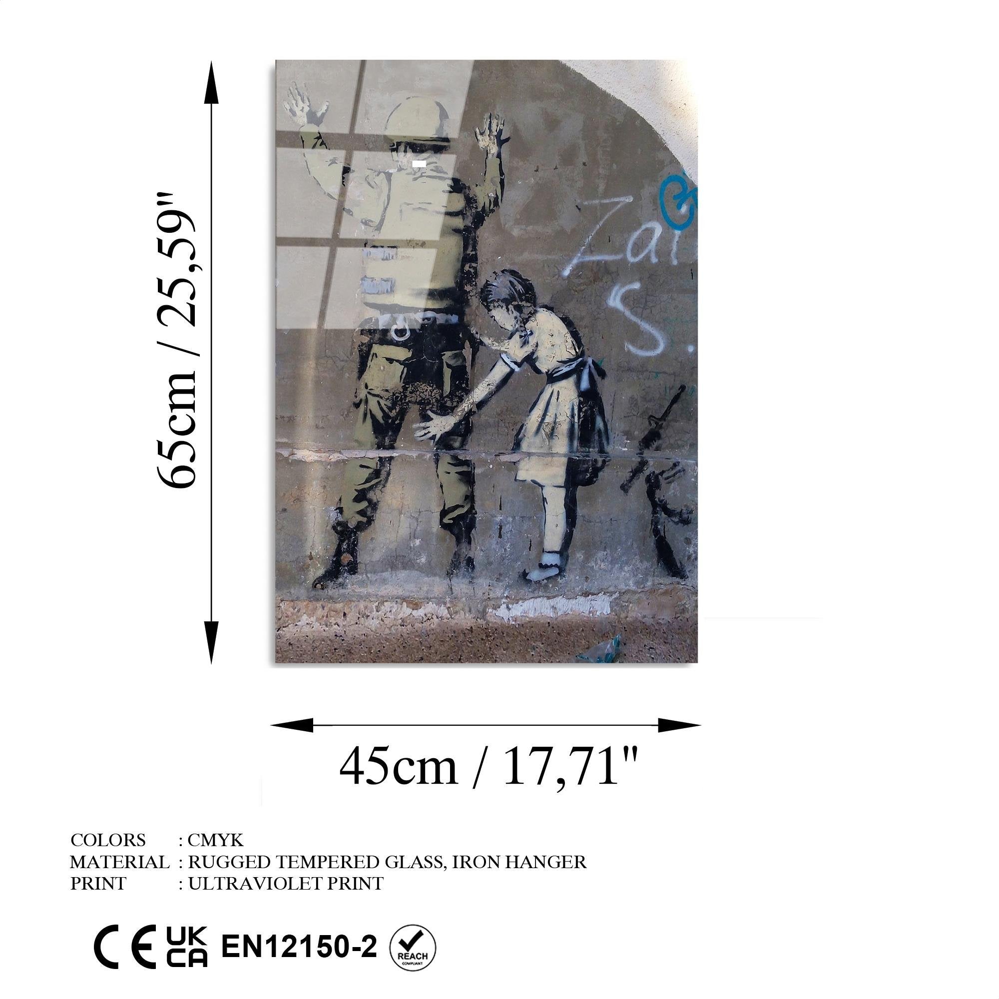 UV-487 Baskılı Cam Dikdörtgen Duvar Tablosu | ByLamp