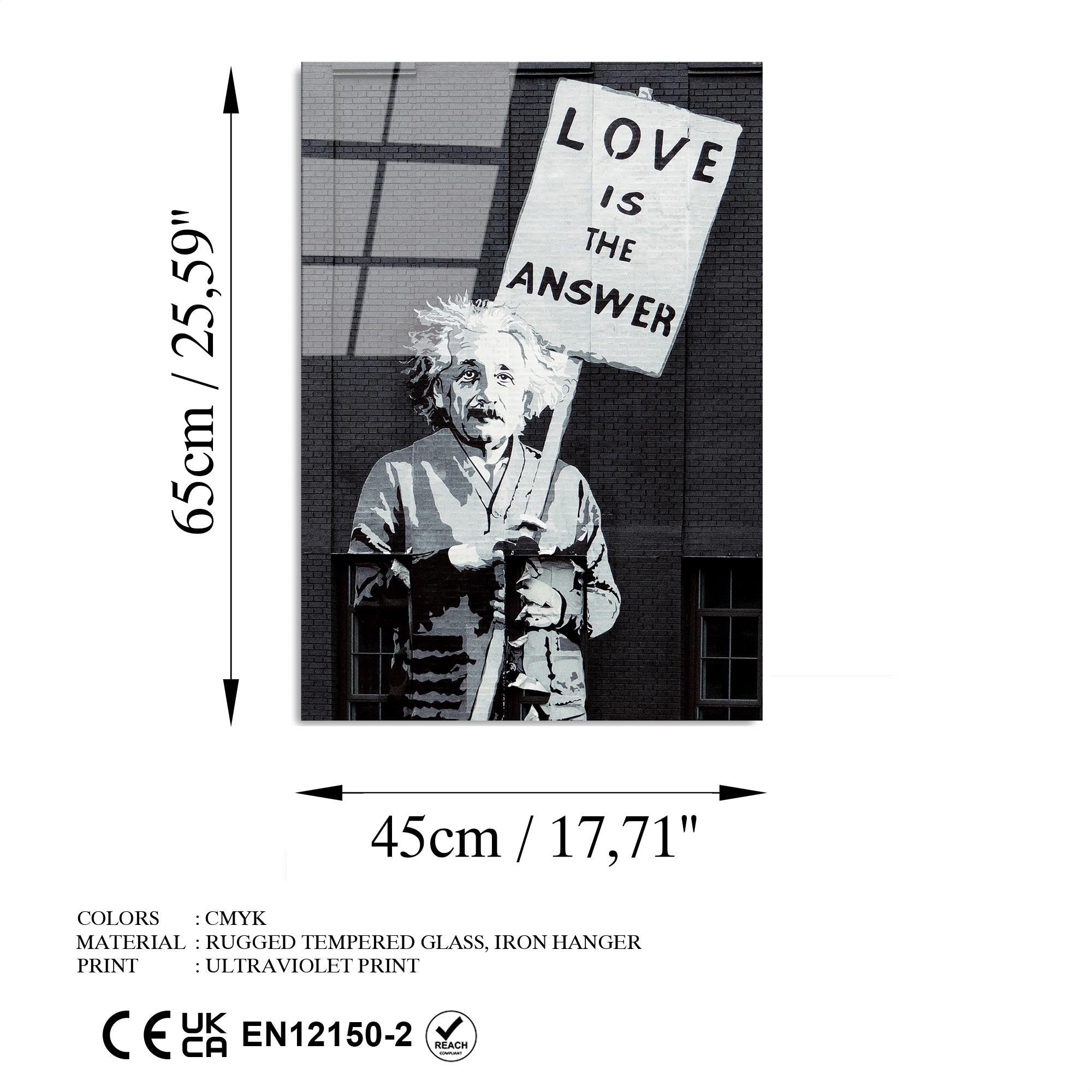 UV-489 Baskılı Cam Dikdörtgen Duvar Tablosu | ByLamp