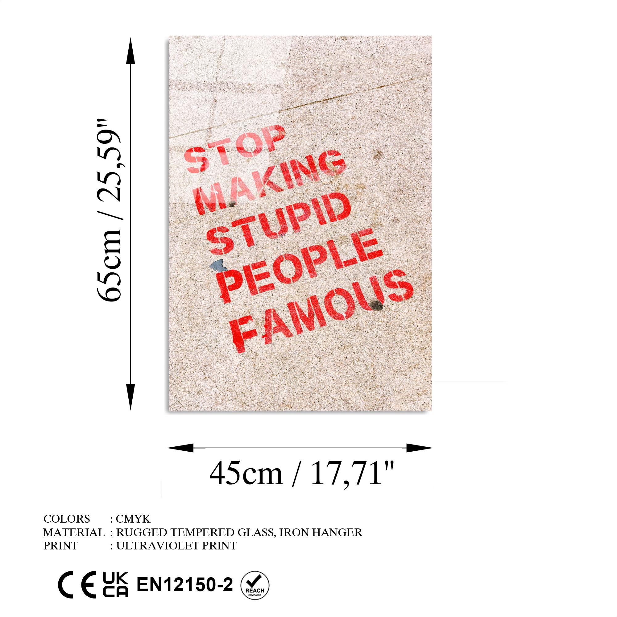 UV-493 Baskılı Cam Dikdörtgen Duvar Tablosu | ByLamp