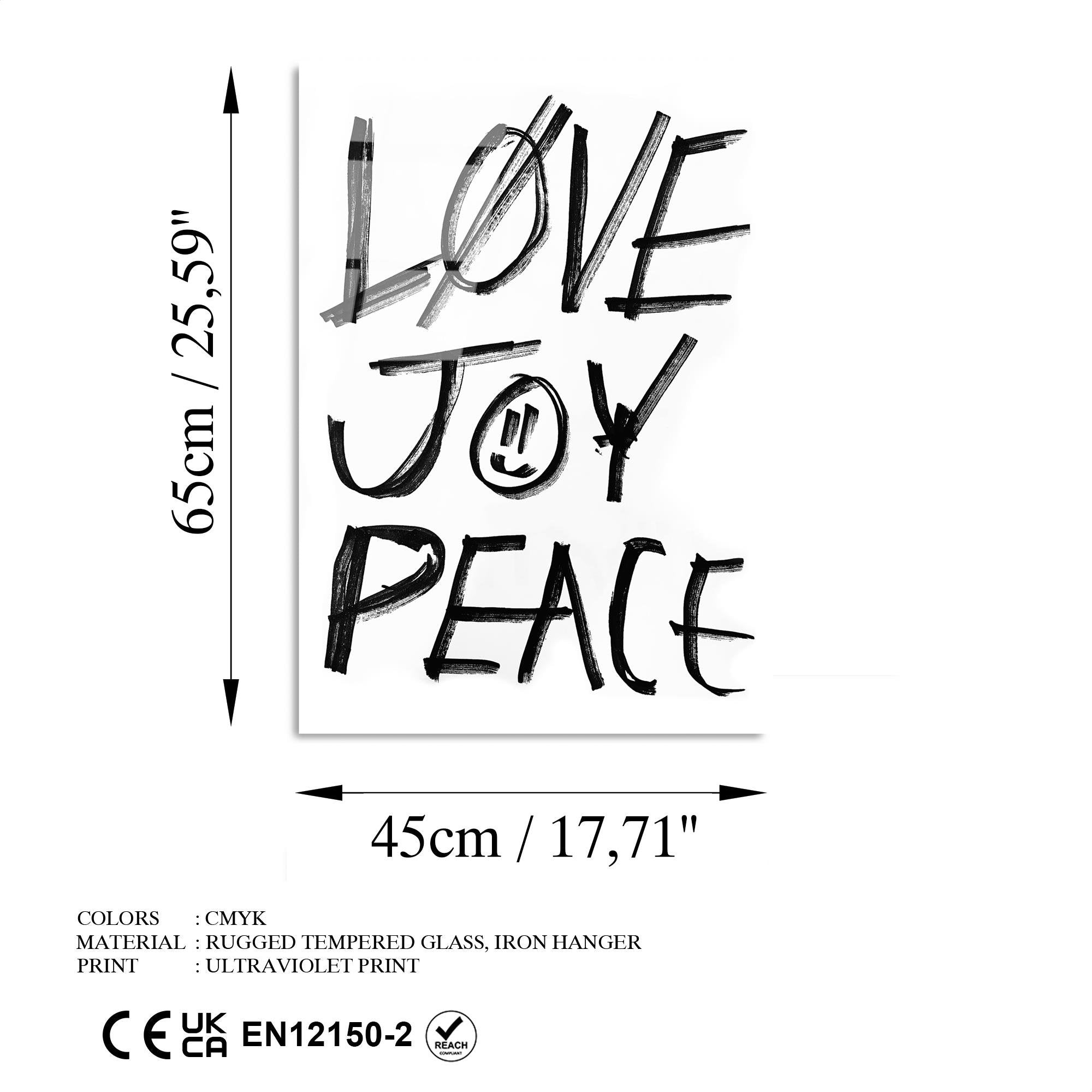 UV-494 Baskılı Cam Dikdörtgen Duvar Tablosu | ByLamp