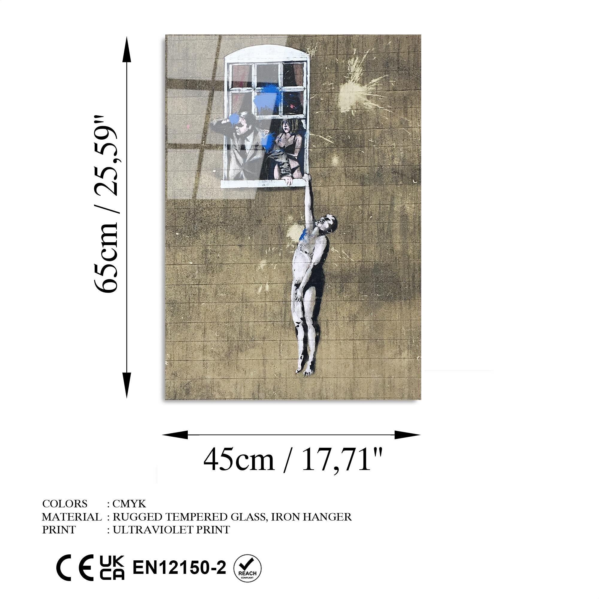 UV-496 Baskılı Cam Dikdörtgen Duvar Tablosu | ByLamp