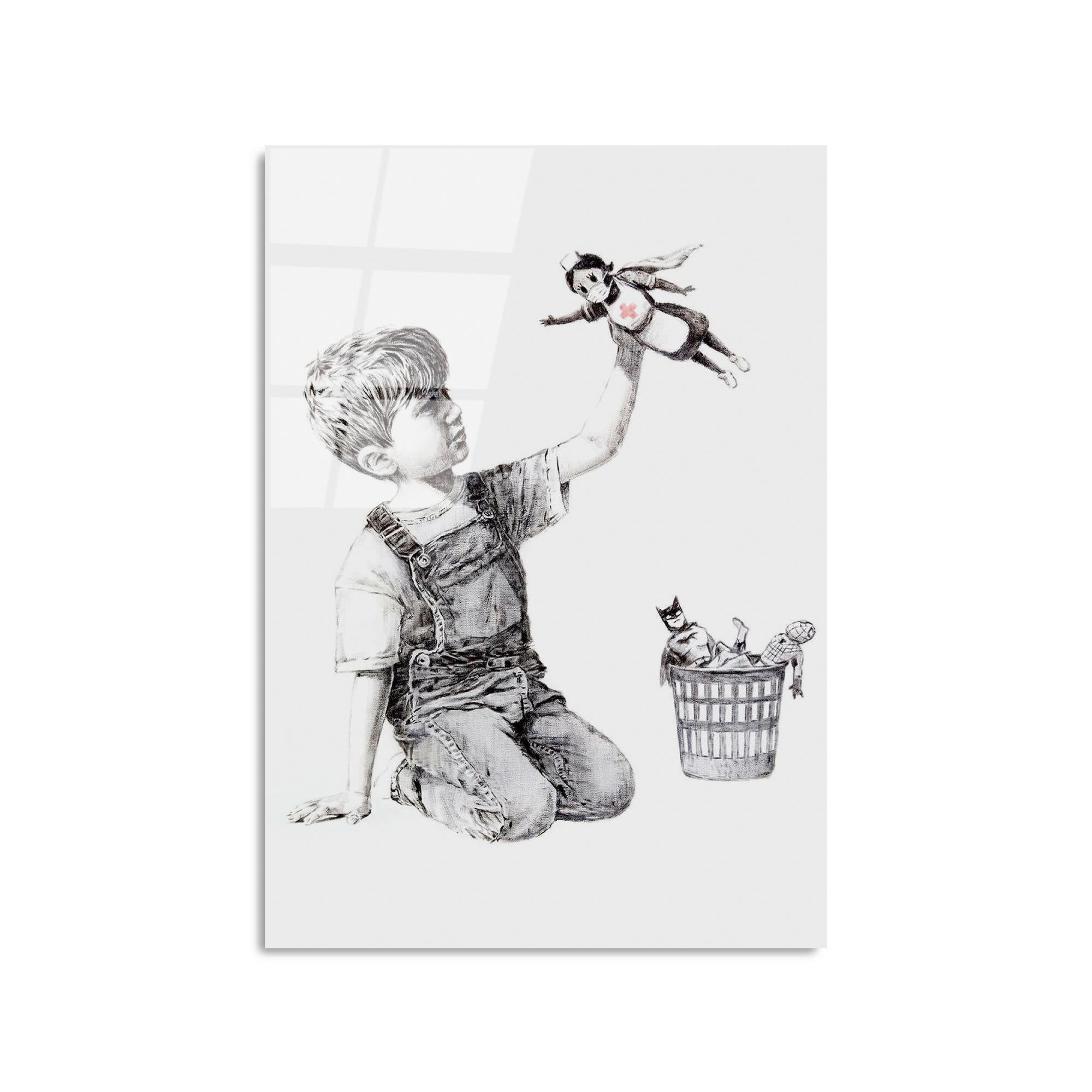 UV-499 Baskılı Cam Dikdörtgen Duvar Tablosu | ByLamp