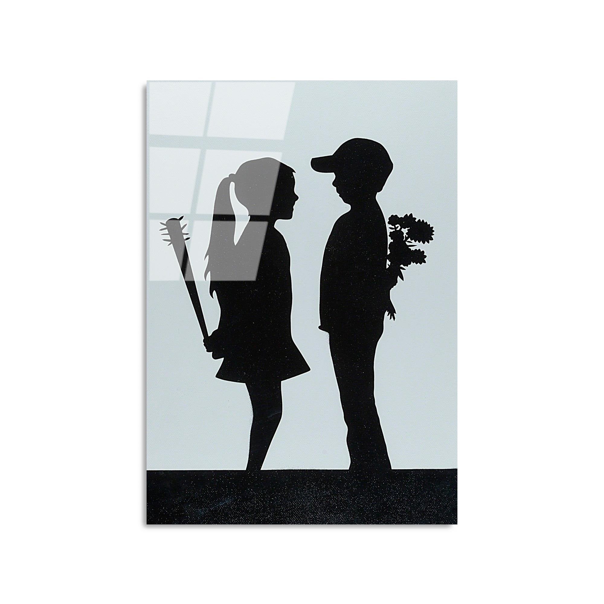 UV-502 Baskılı Cam Dikdörtgen Duvar Tablosu | ByLamp