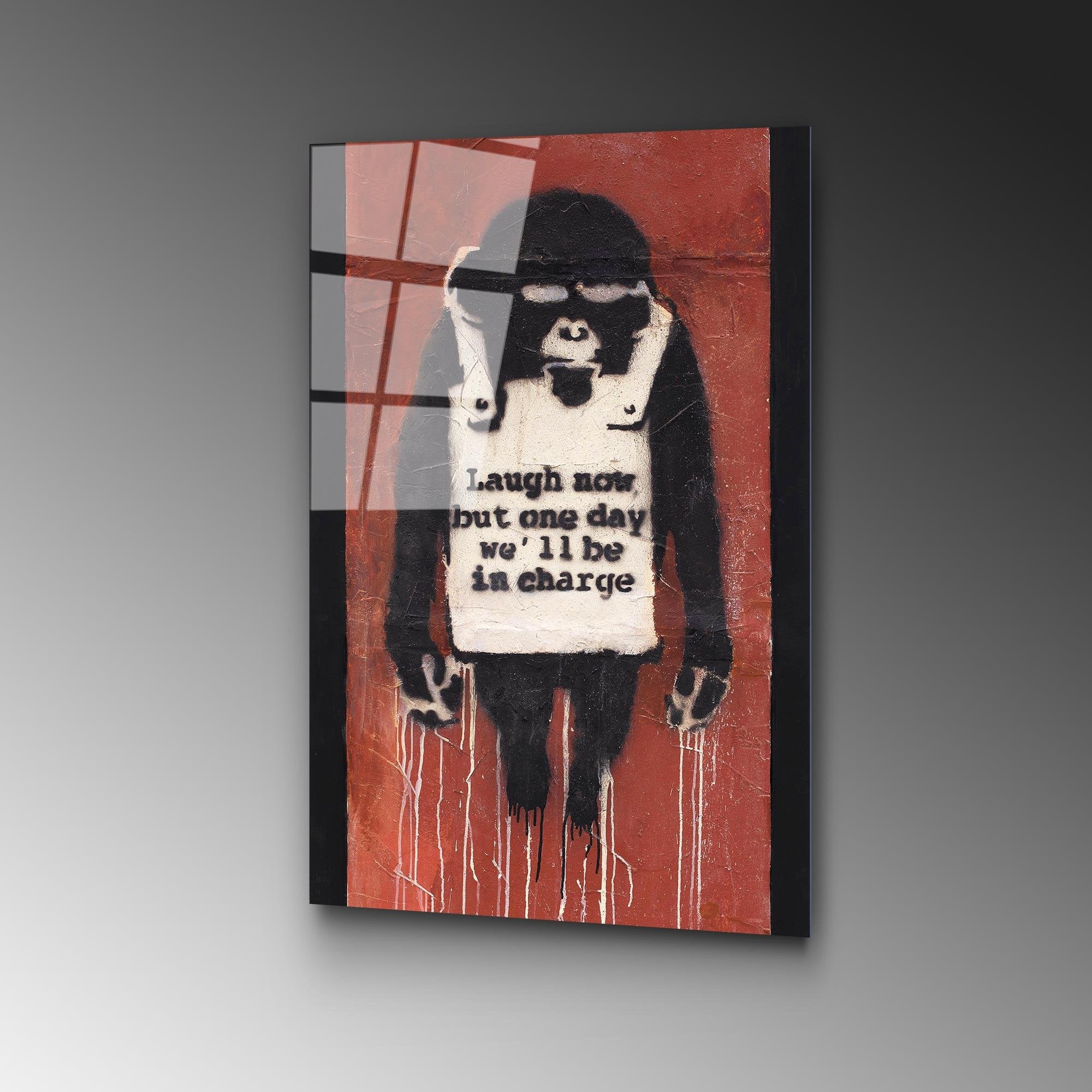 UV-504 Baskılı Cam Dikdörtgen Duvar Tablosu | ByLamp