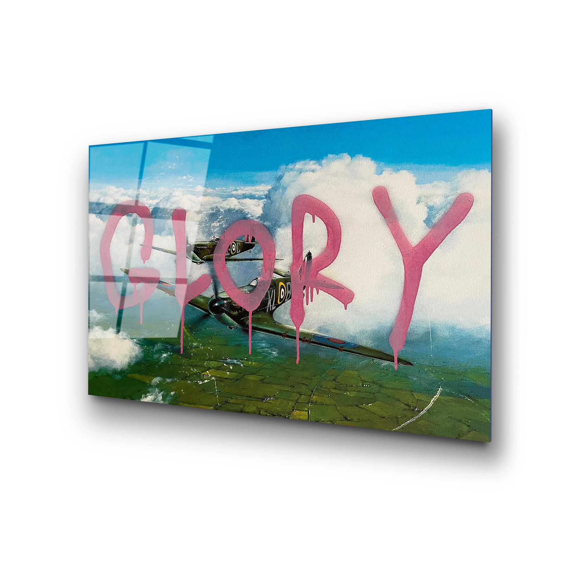 UV-507 Baskılı Cam Dikdörtgen Duvar Tablosu | ByLamp