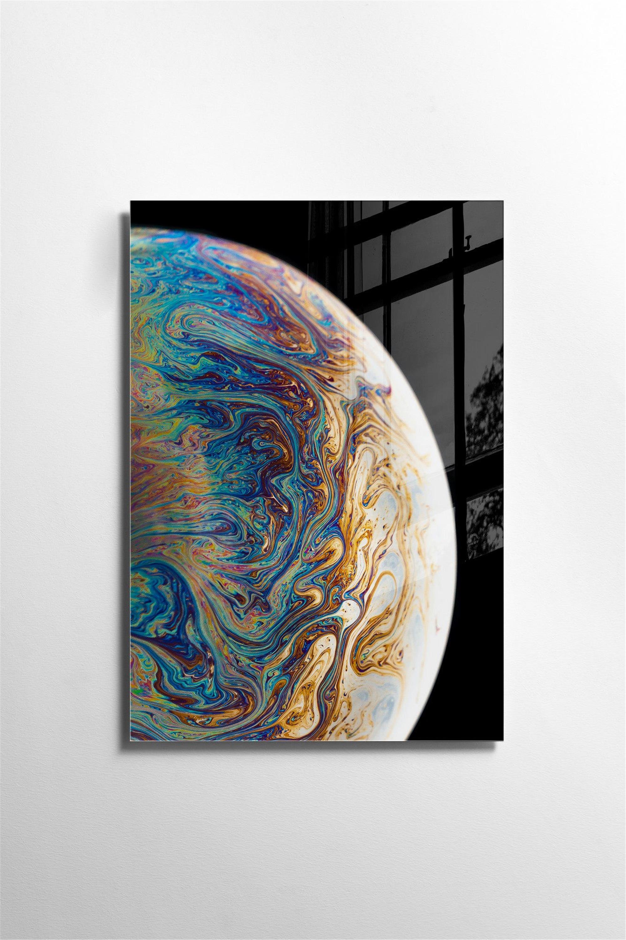 UV-512 Baskılı Cam Dikdörtgen Duvar Tablosu | ByLamp