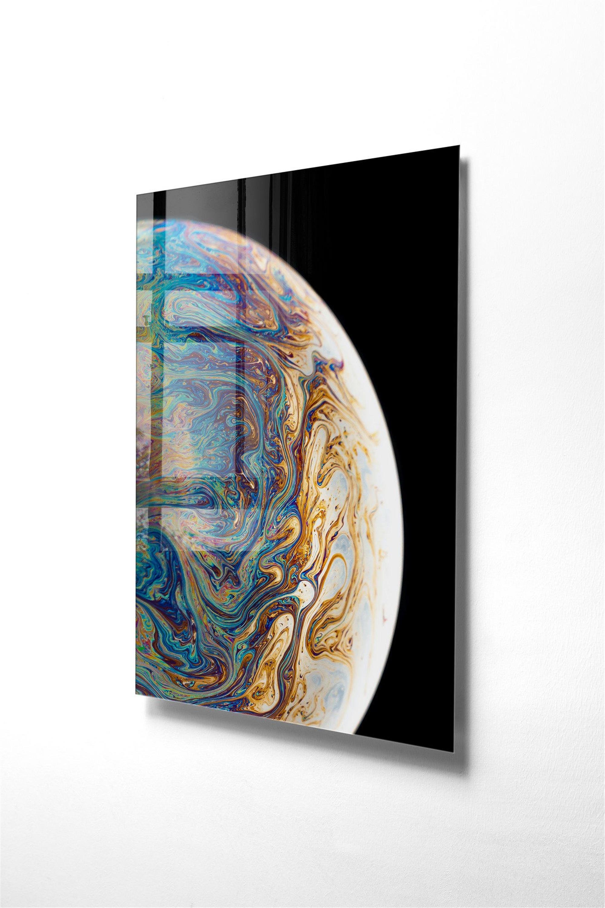 UV-528 Baskılı Cam Dikdörtgen Duvar Tablosu | ByLamp