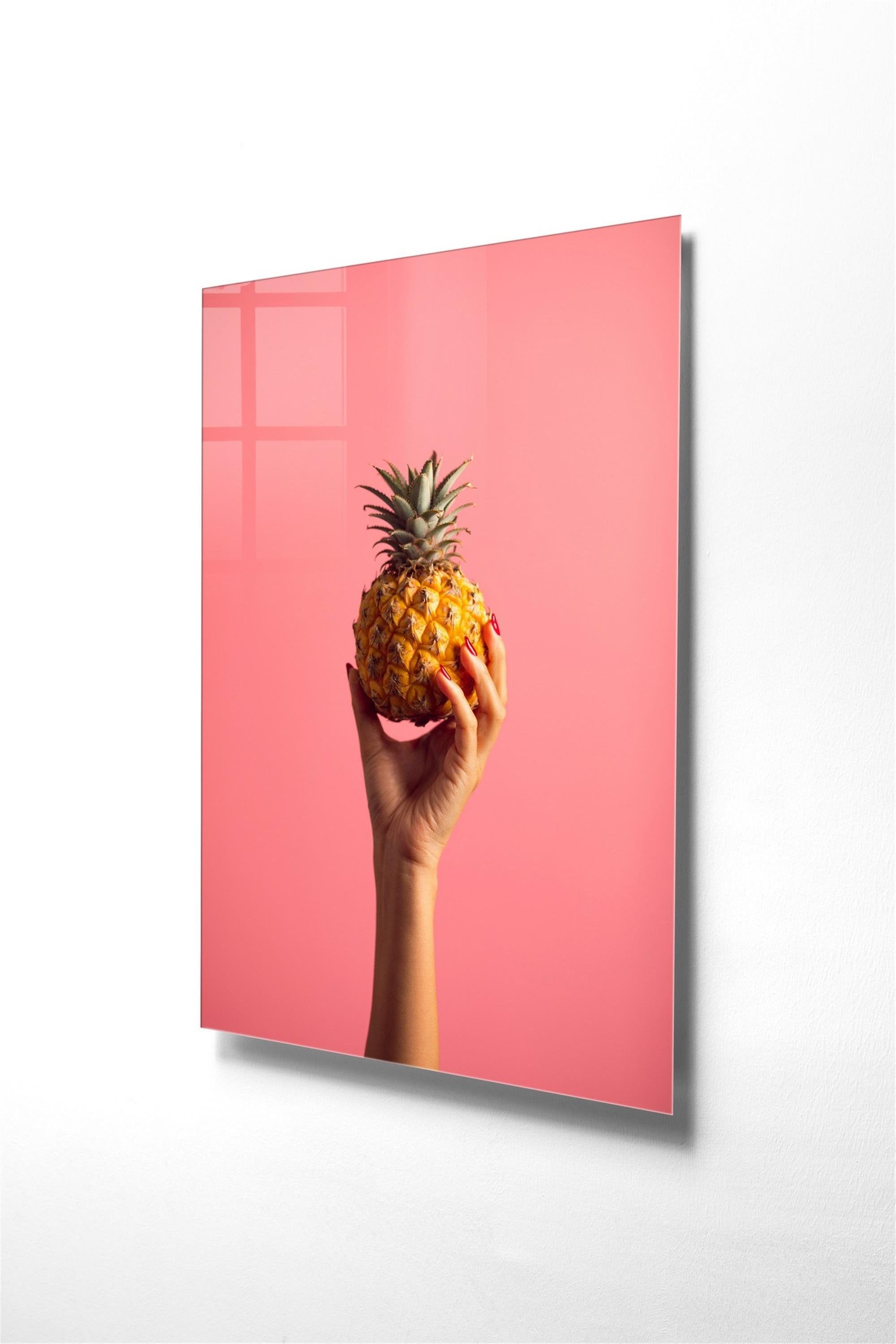 UV-541 Baskılı Cam Dikdörtgen Duvar Tablosu | ByLamp