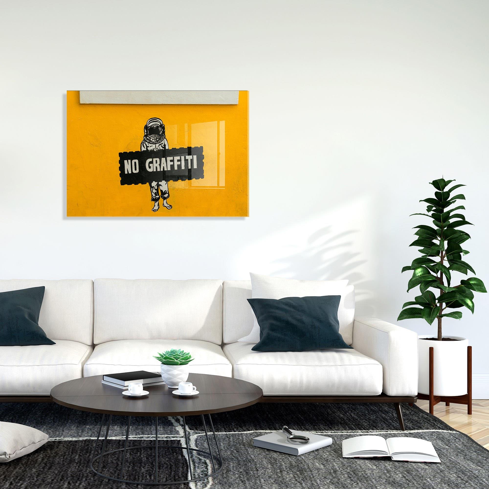 UV-570 Baskılı Cam Dikdörtgen Duvar Tablosu | ByLamp