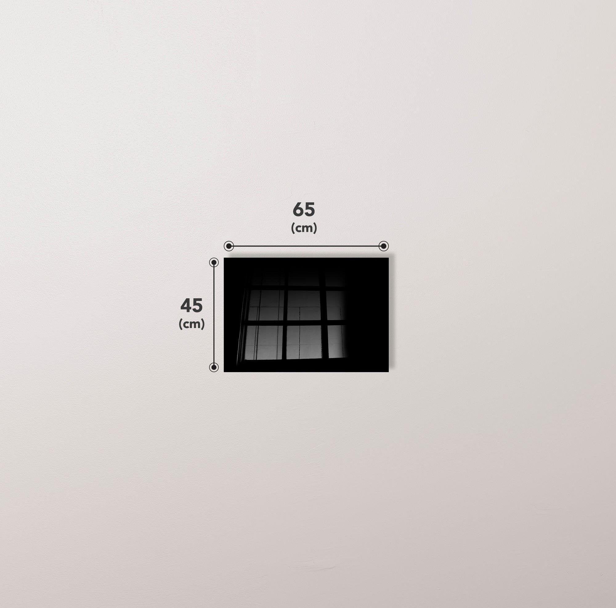 UV-584 Baskılı Cam Dikdörtgen Duvar Tablosu | ByLamp