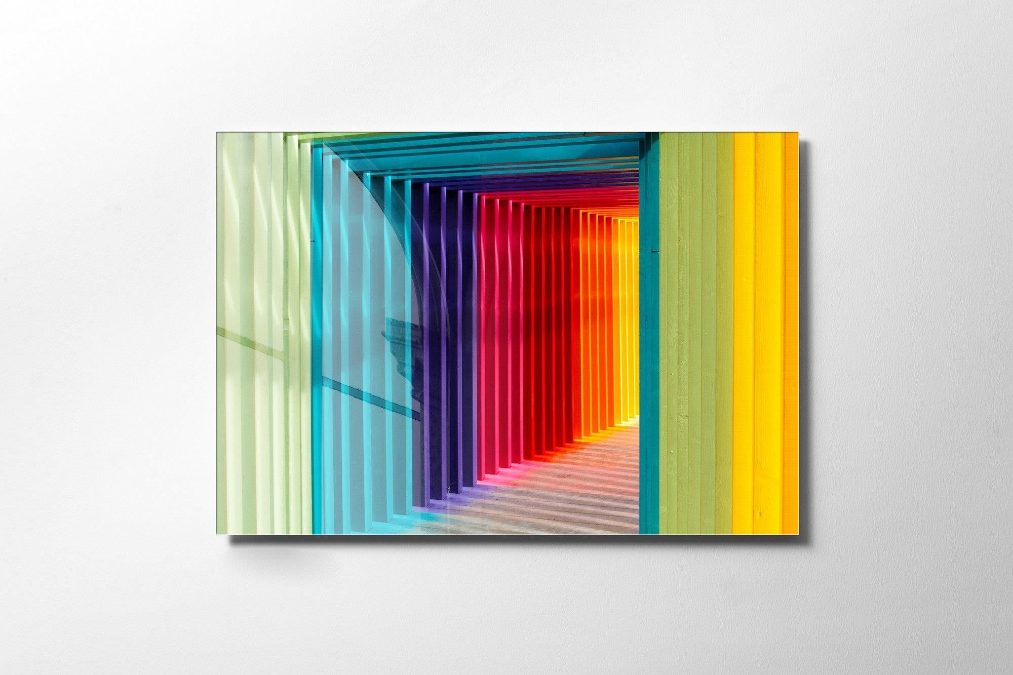 UV-604 Baskılı Cam Dikdörtgen Duvar Tablosu | ByLamp