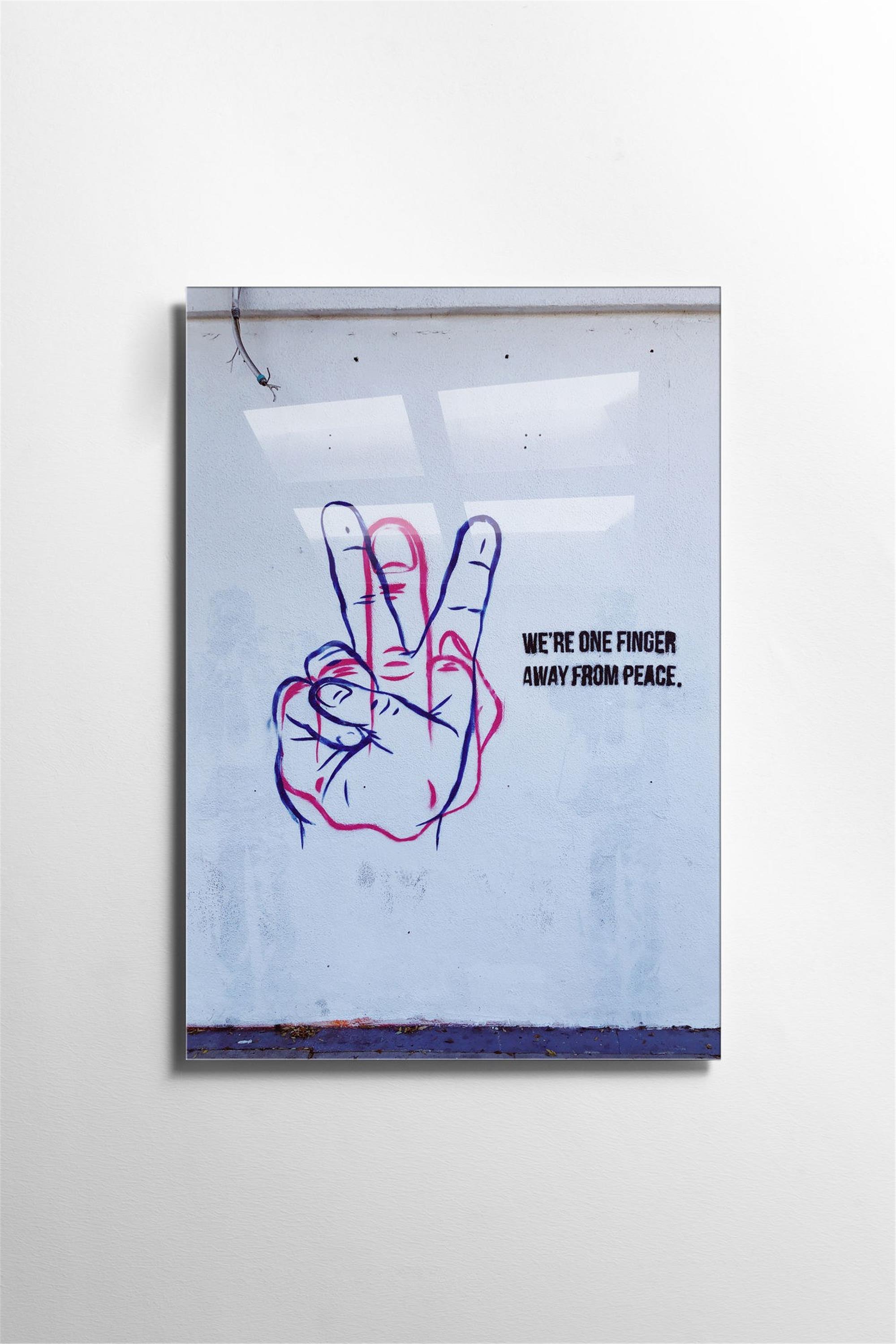 UV-643 Baskılı Cam Dikdörtgen Duvar Tablosu | ByLamp