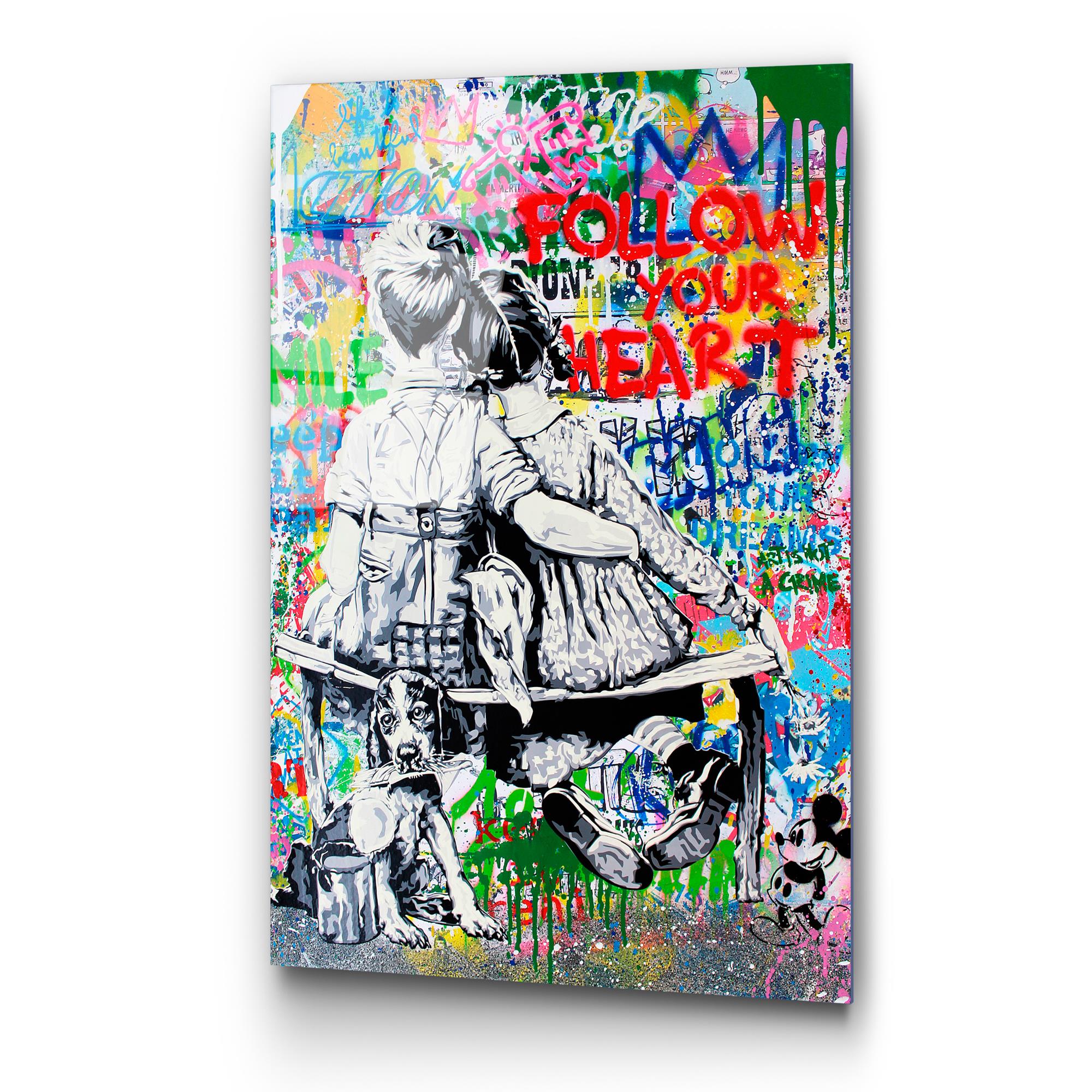 UV-721 Baskılı Cam Dikdörtgen Duvar Tablosu | ByLamp