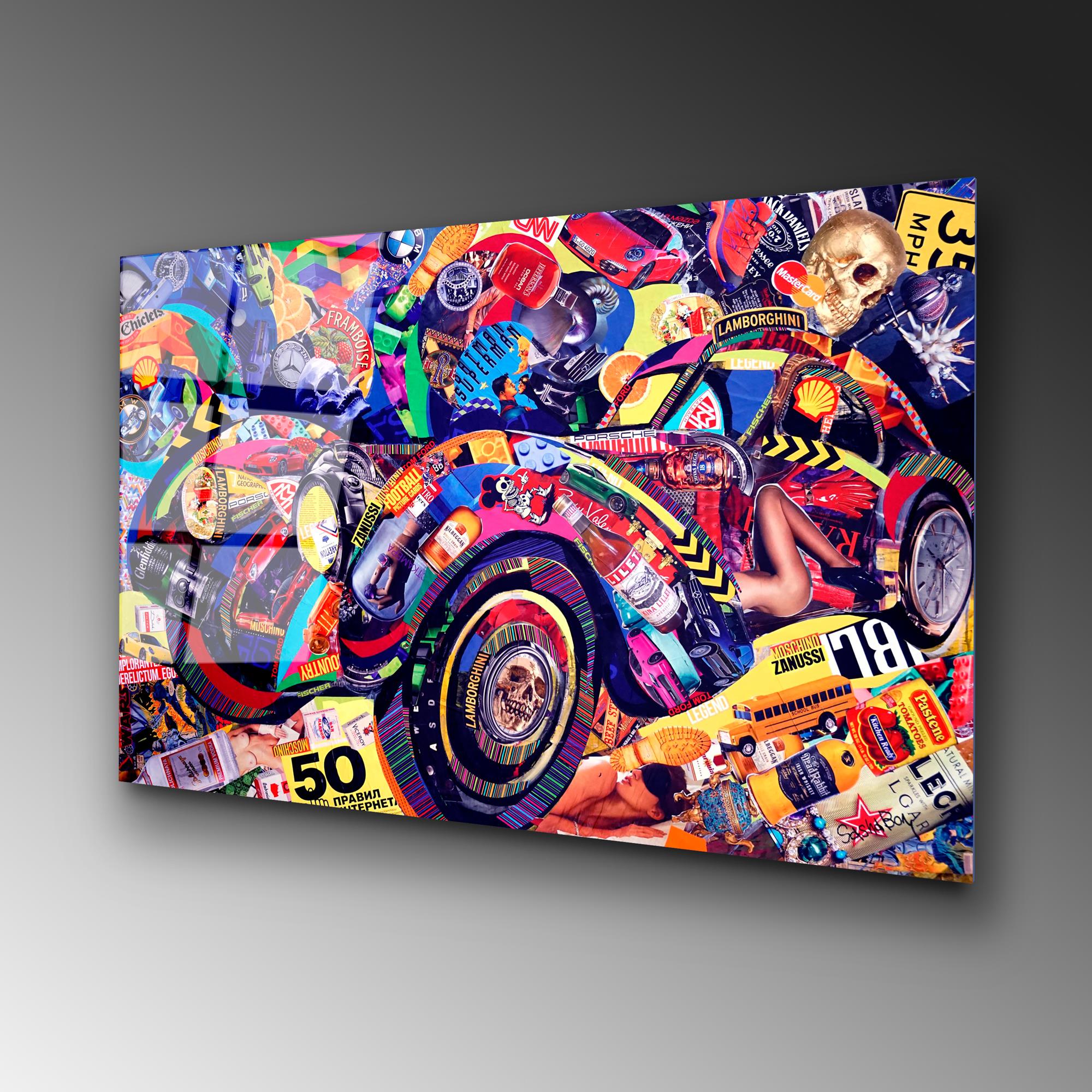 UV-729 Baskılı Cam Dikdörtgen Duvar Tablosu | ByLamp