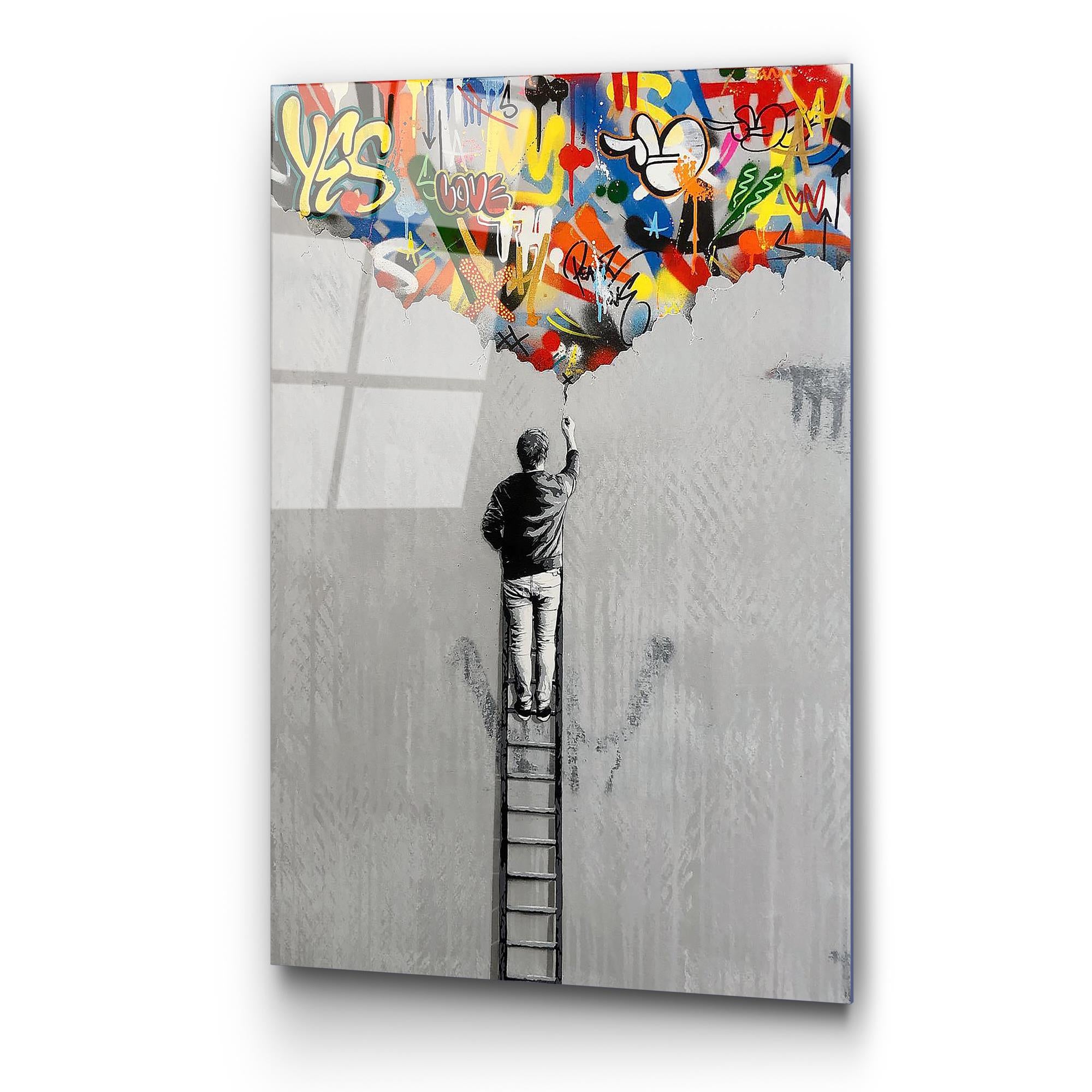 UV-730 Baskılı Cam Dikdörtgen Duvar Tablosu | ByLamp