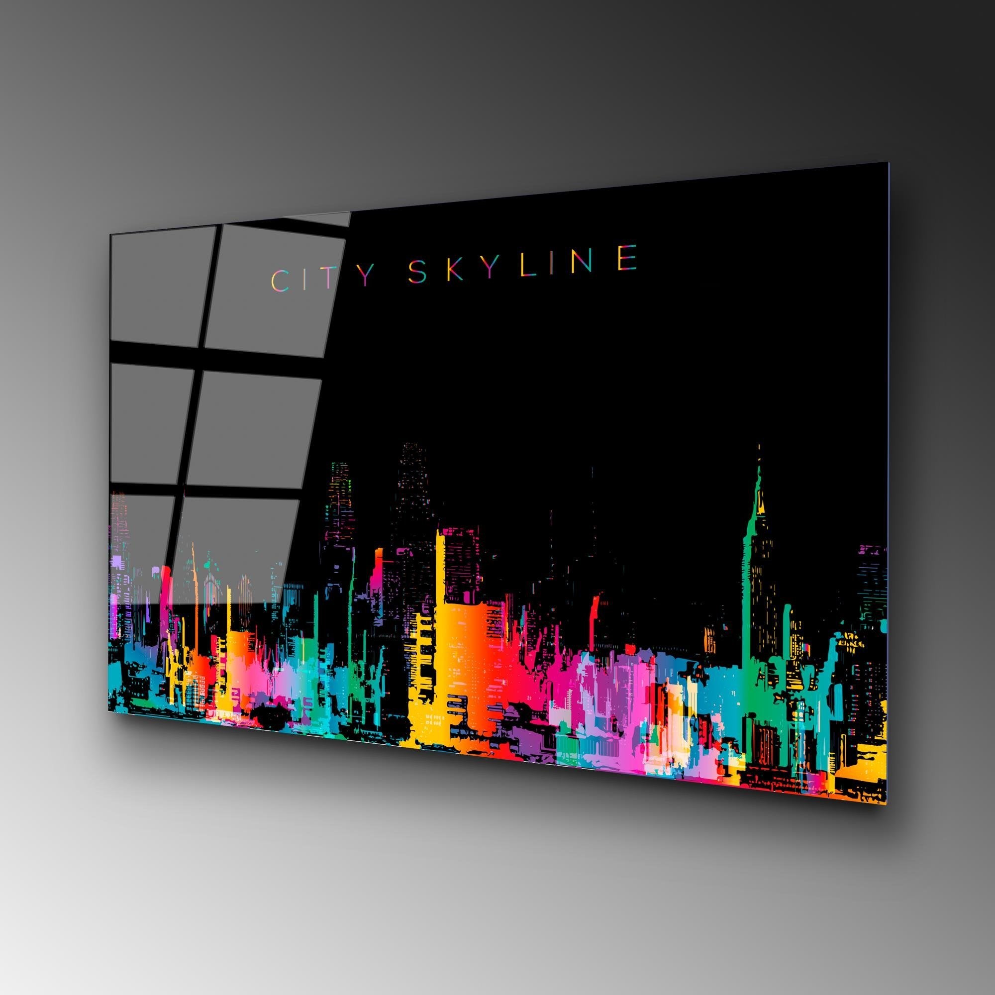 UV-736 Baskılı Cam Dikdörtgen Duvar Tablosu | ByLamp