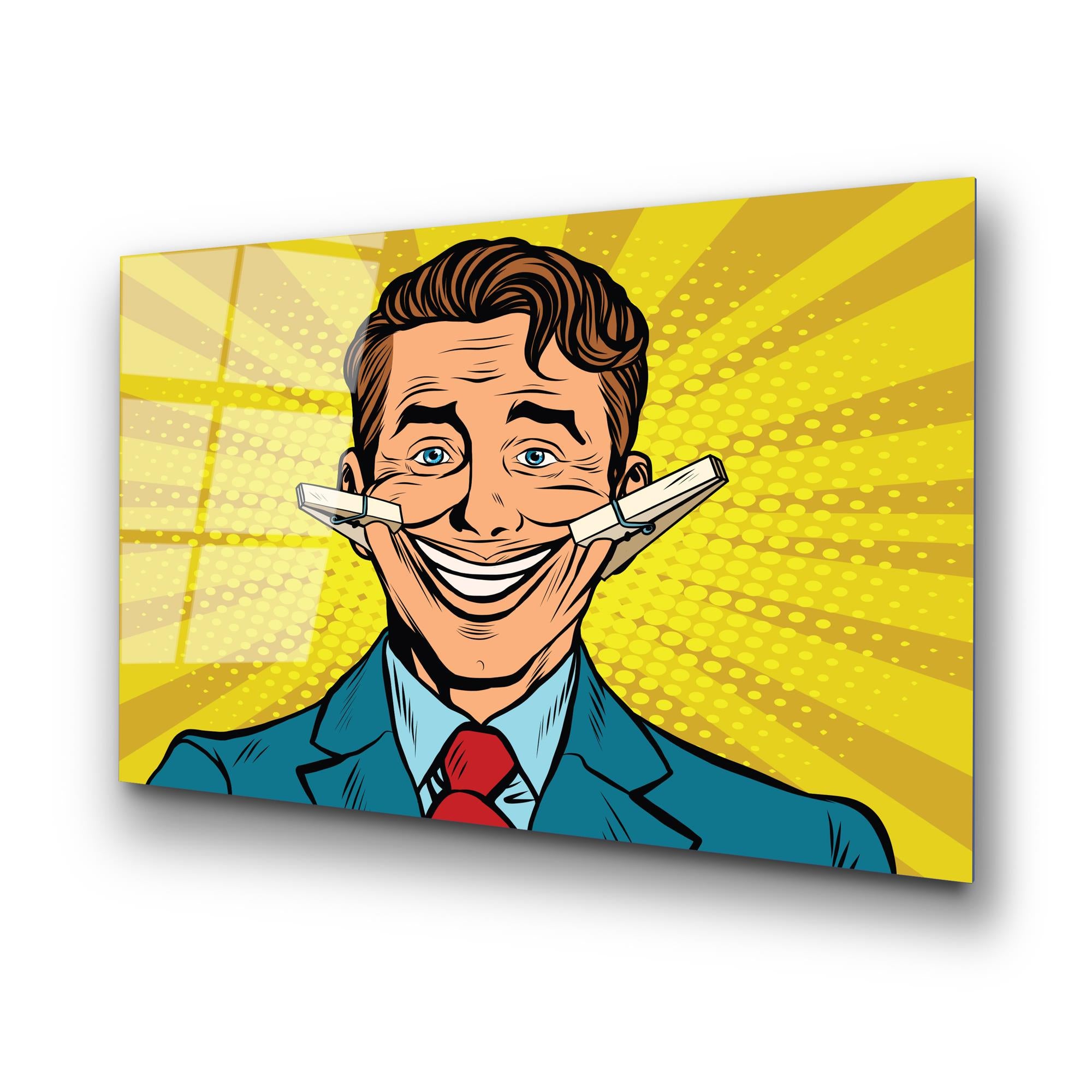 UV-737 Baskılı Cam Dikdörtgen Duvar Tablosu | ByLamp