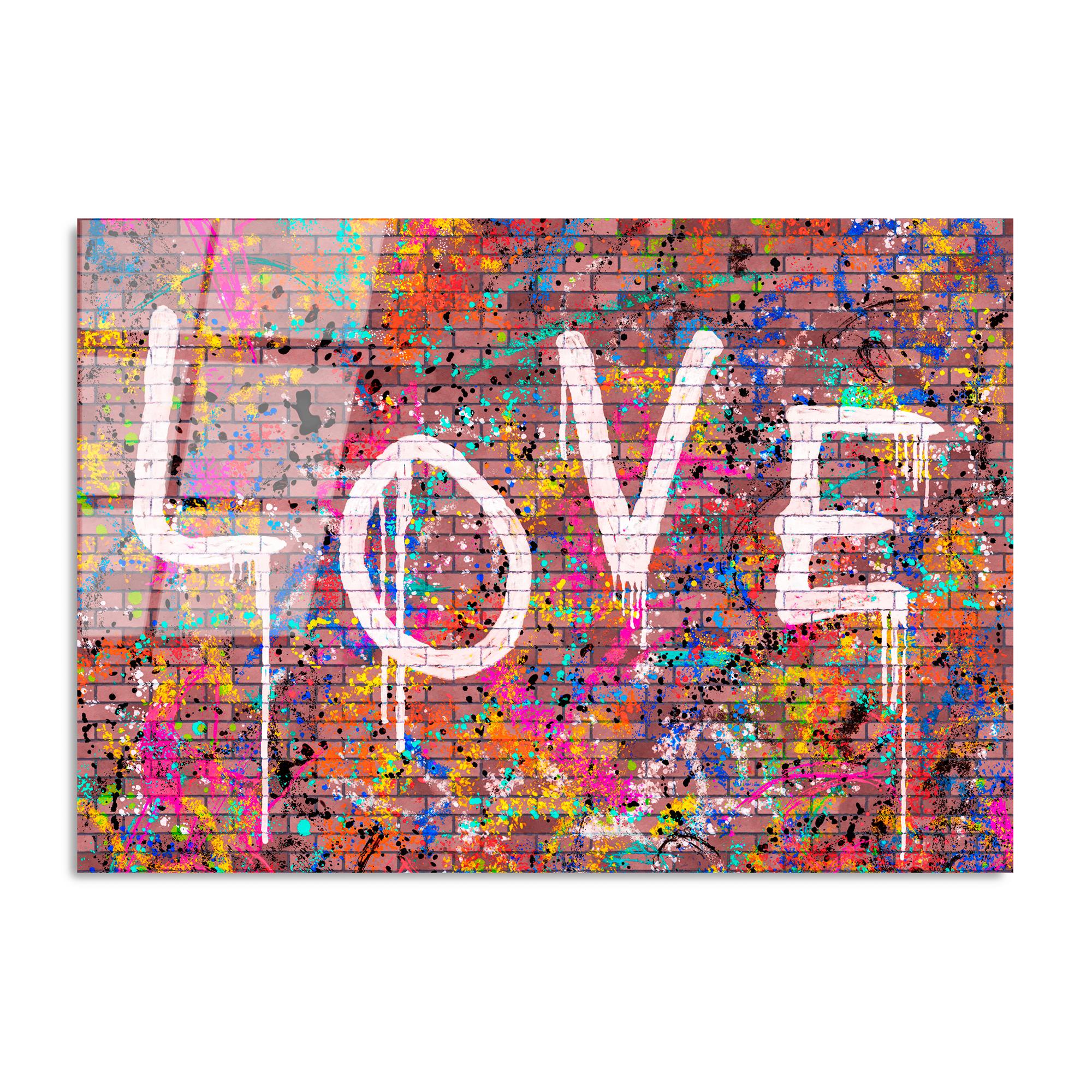 UV-740 Baskılı Cam Dikdörtgen Duvar Tablosu | ByLamp