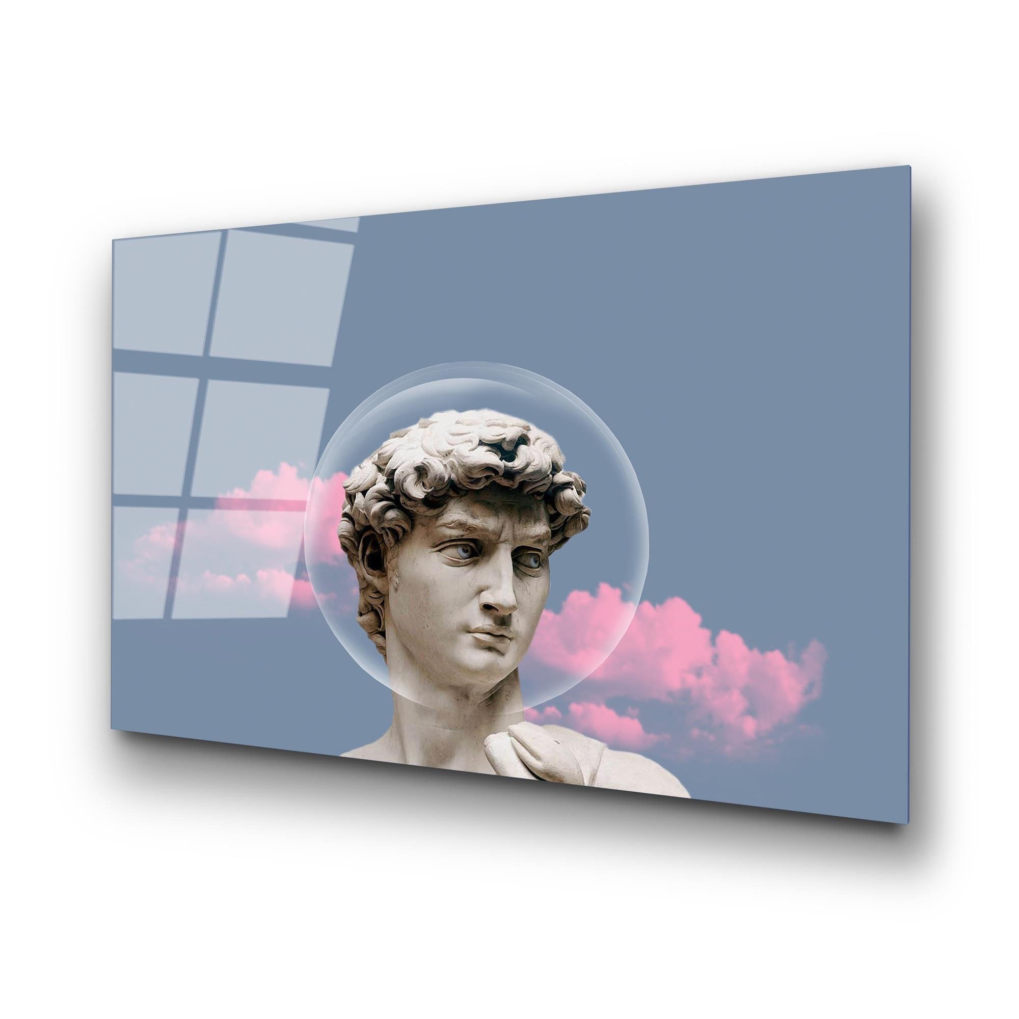 UV-764 Baskılı Cam Dikdörtgen Duvar Tablosu | ByLamp