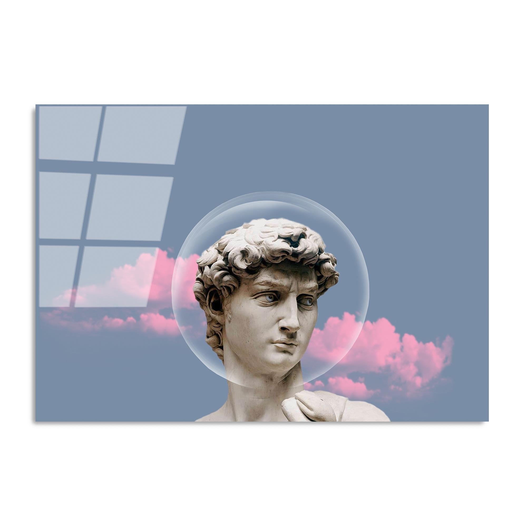 UV-764 Baskılı Cam Dikdörtgen Duvar Tablosu | ByLamp