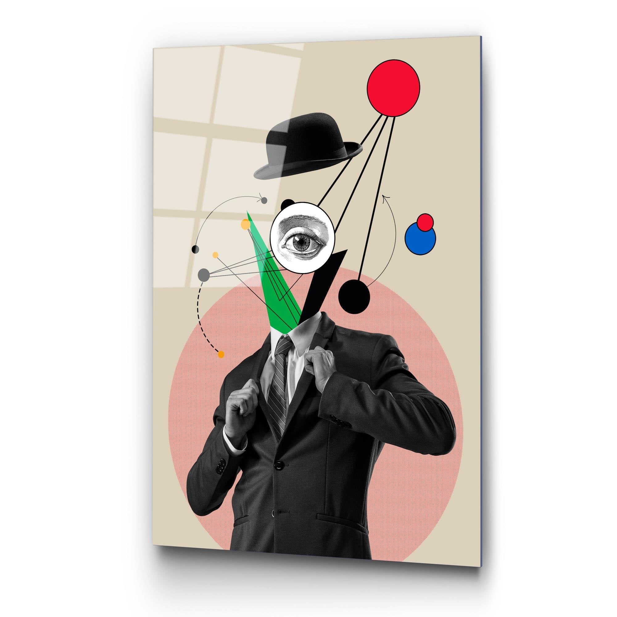 UV-777 Baskılı Cam Dikdörtgen Duvar Tablosu | ByLamp