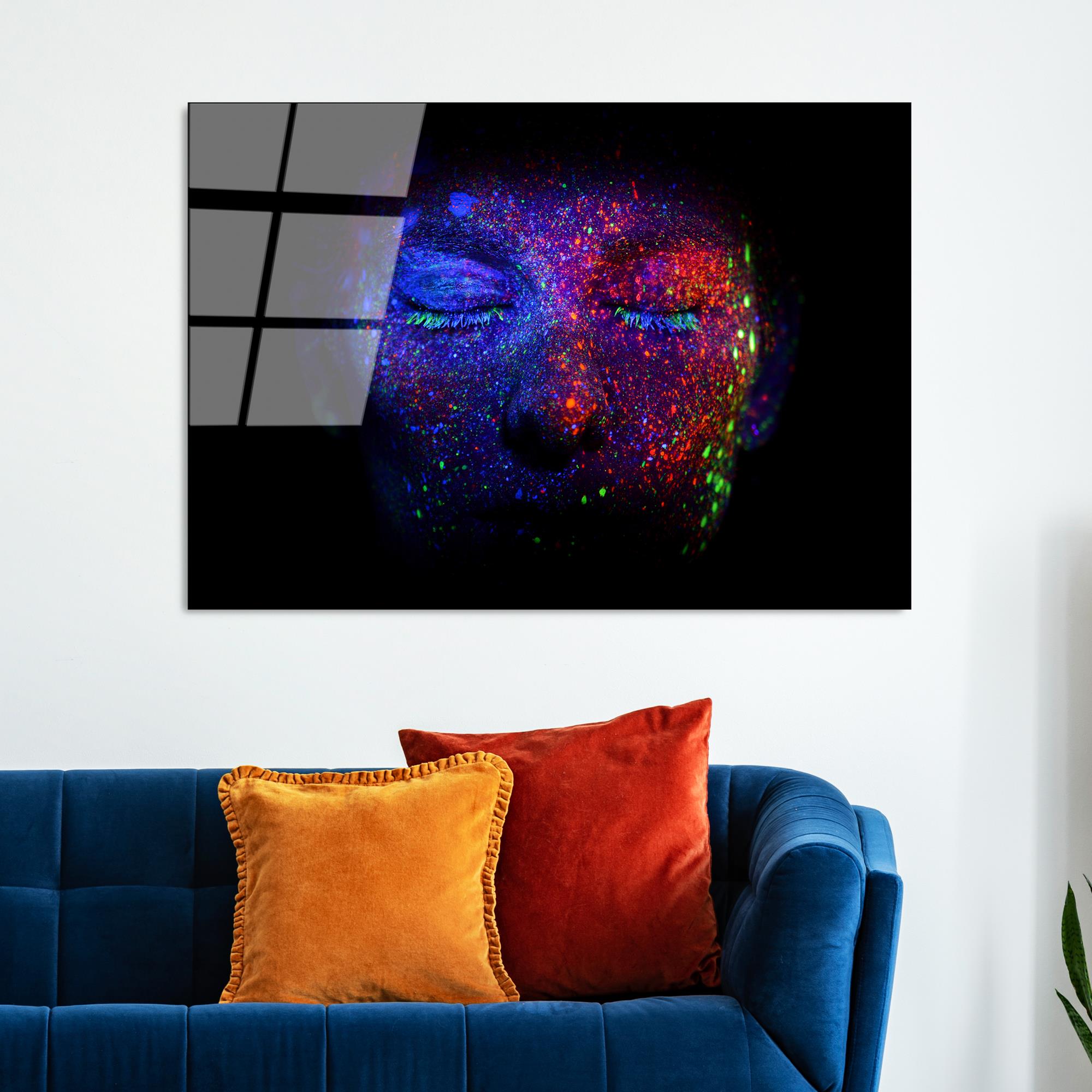 UV-792 Baskılı Cam Dikdörtgen Duvar Tablosu | ByLamp