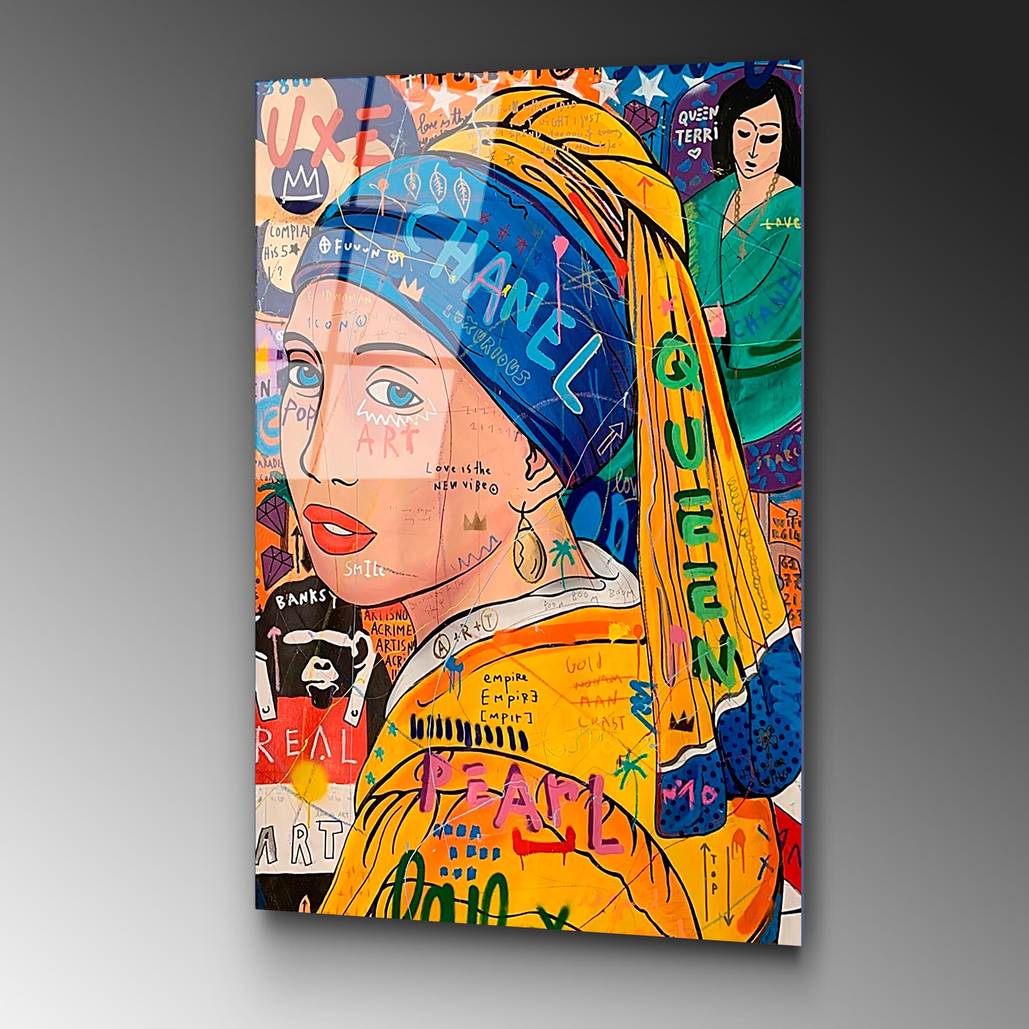 UV-795 Baskılı Cam Dikdörtgen Duvar Tablosu | ByLamp