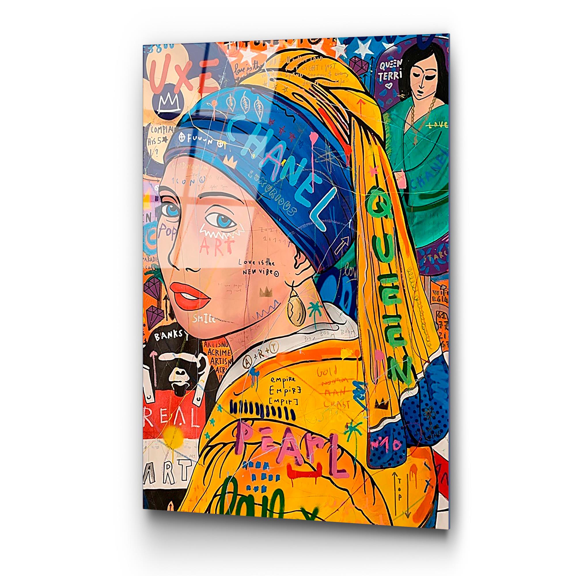 UV-795 Baskılı Cam Dikdörtgen Duvar Tablosu | ByLamp