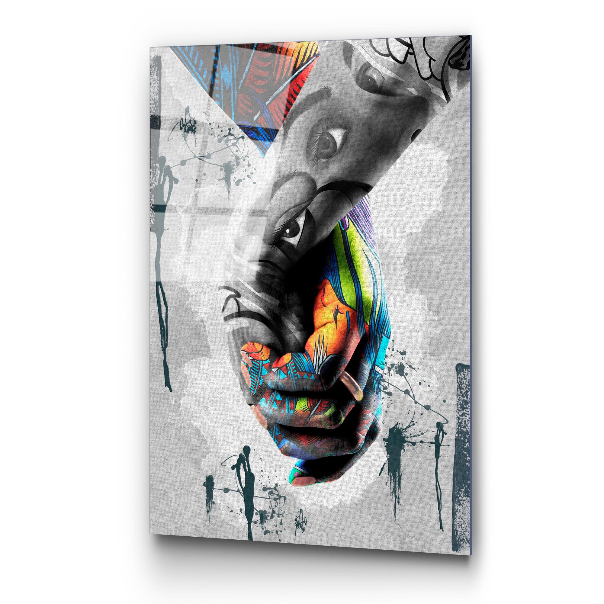 UV-799 Baskılı Cam Dikdörtgen Duvar Tablosu | ByLamp