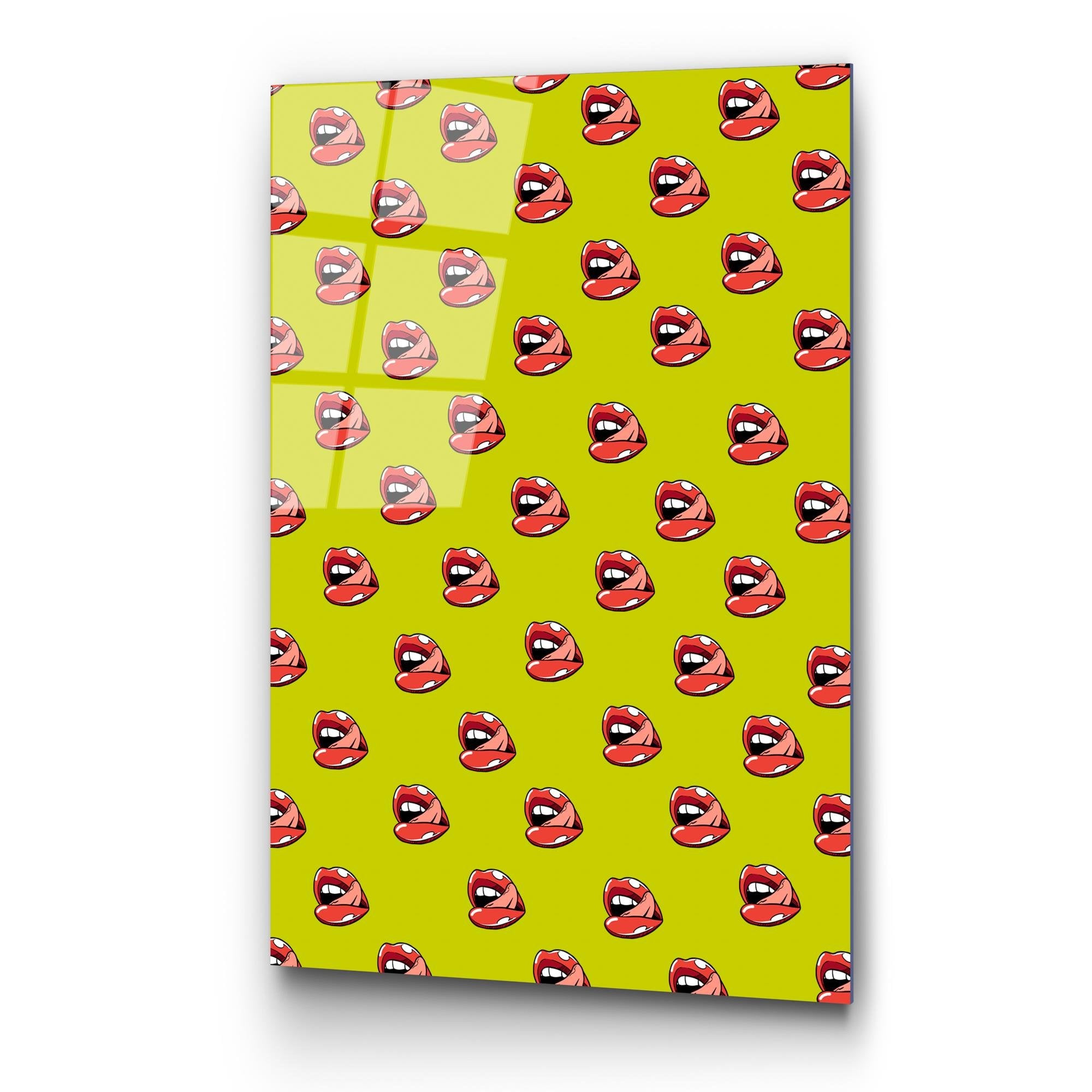 UV-801 Baskılı Cam Dikdörtgen Duvar Tablosu | ByLamp