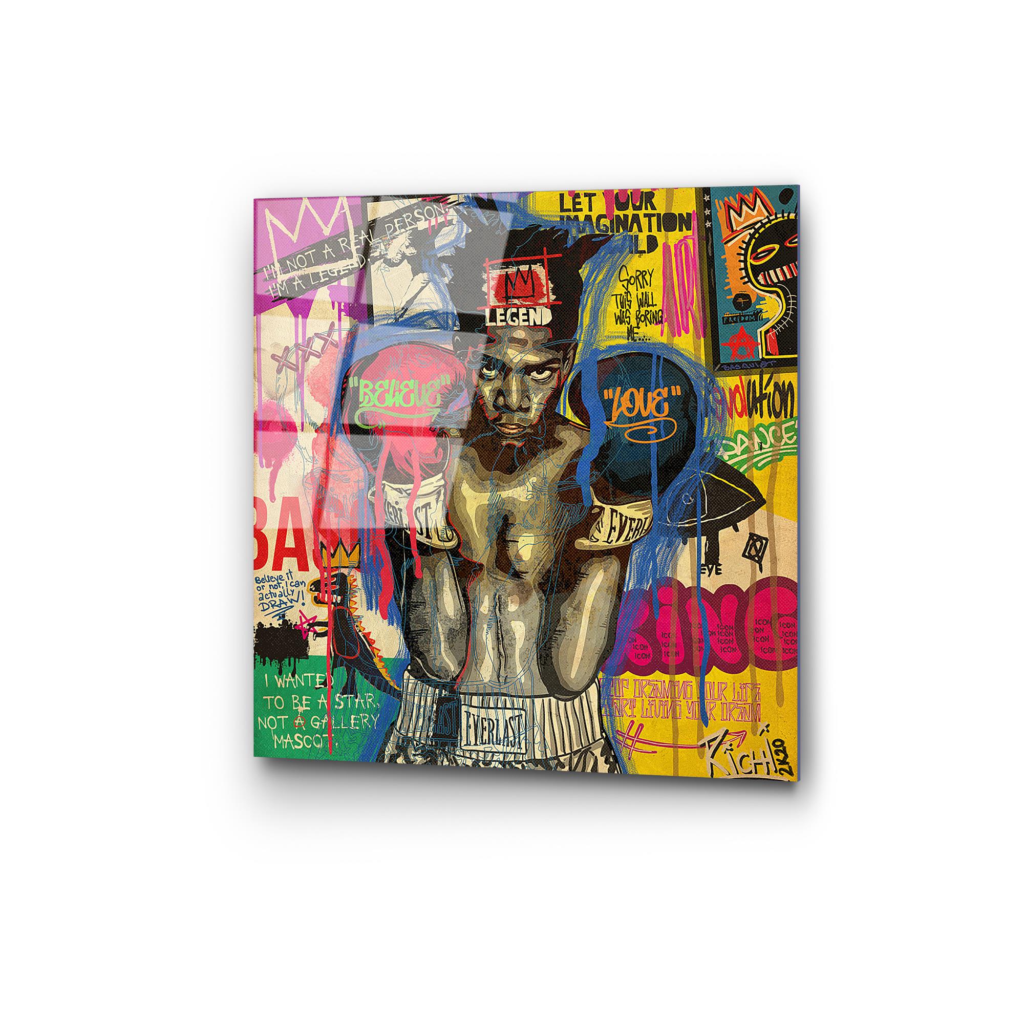 UV-815 Baskılı Cam Kare Duvar Tablosu | ByLamp