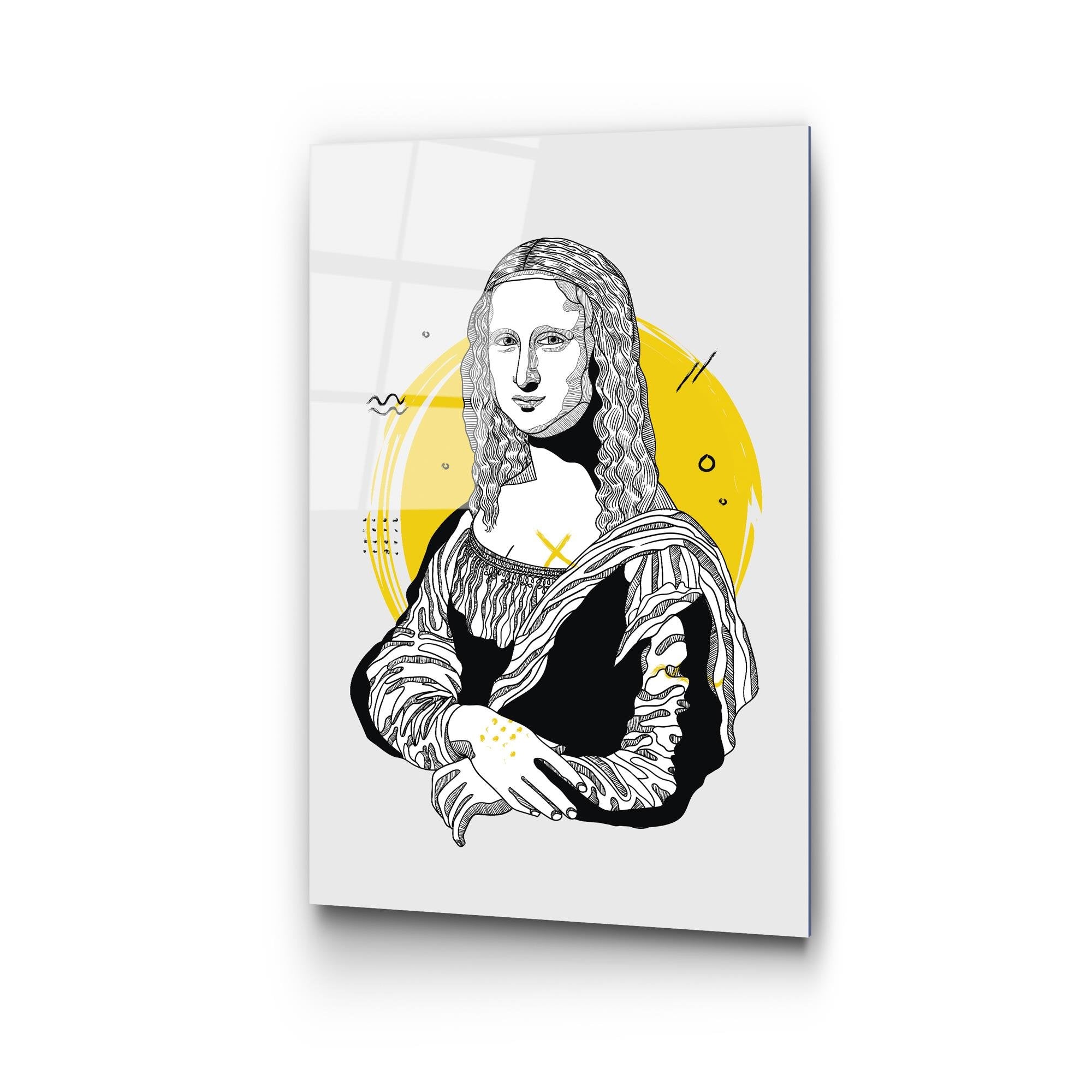 UV-865 Baskılı Cam Dikdörtgen Duvar Tablosu | ByLamp