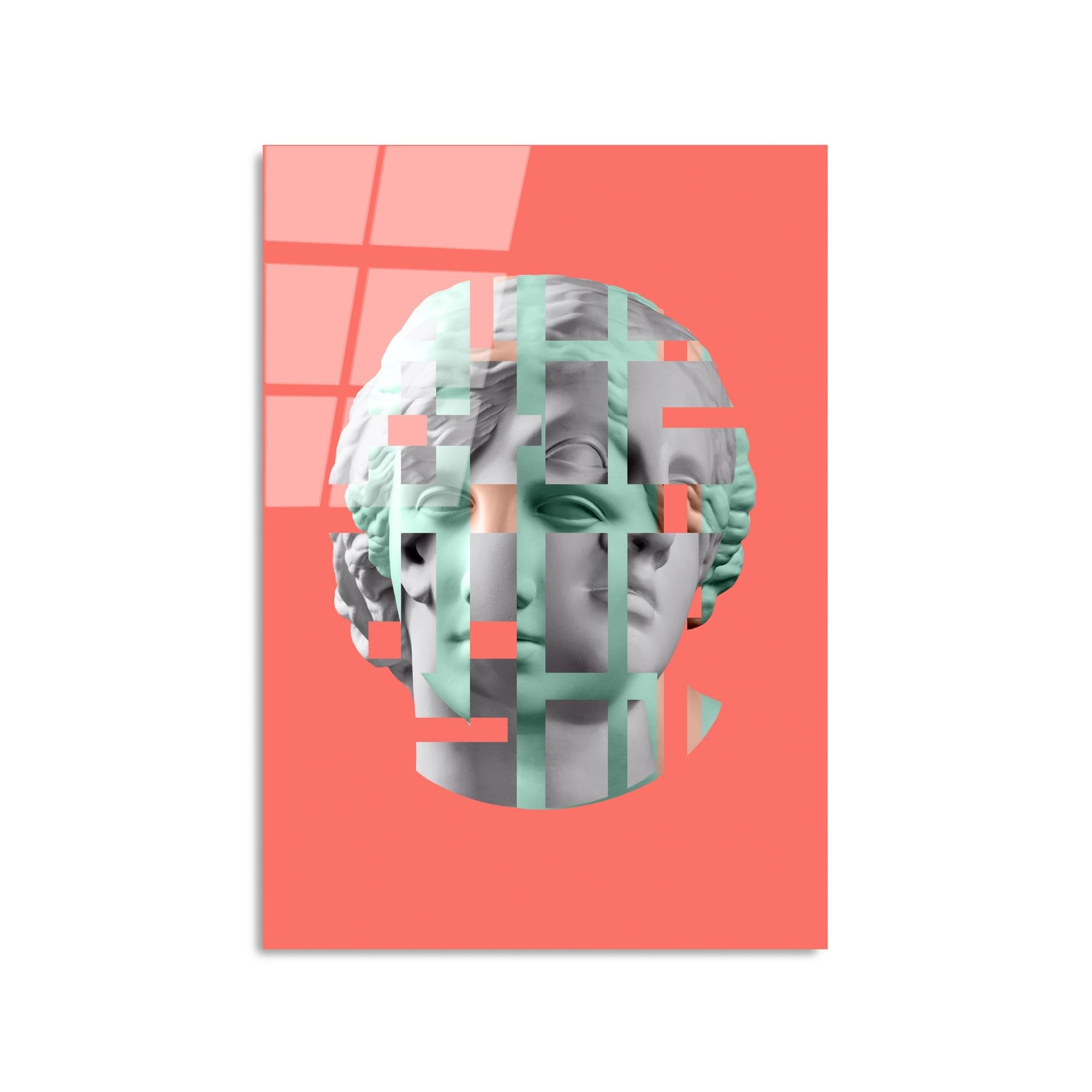 UV-867 Baskılı Cam Dikdörtgen Duvar Tablosu | ByLamp