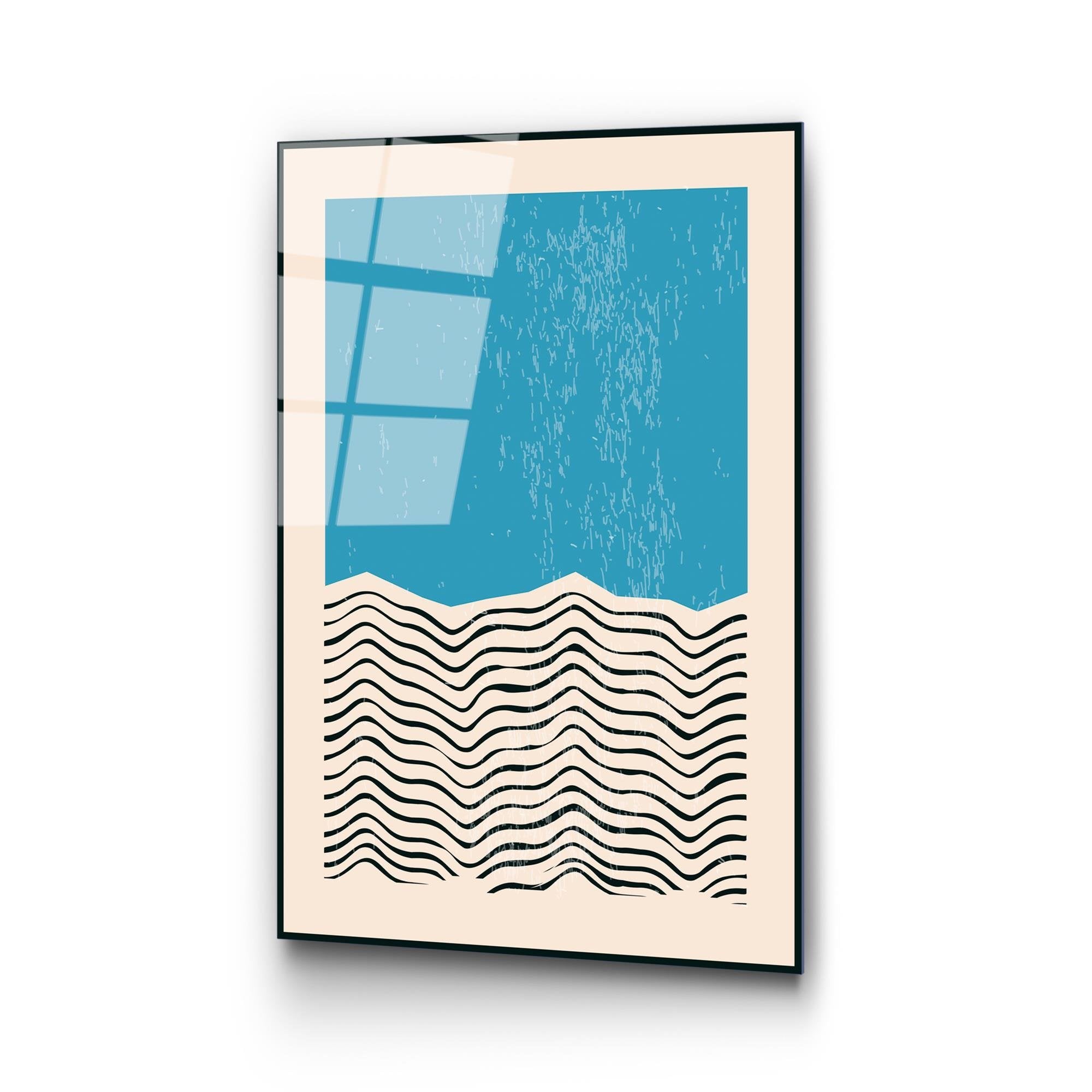 UV-882 Baskılı Cam Dikdörtgen Duvar Tablosu | ByLamp